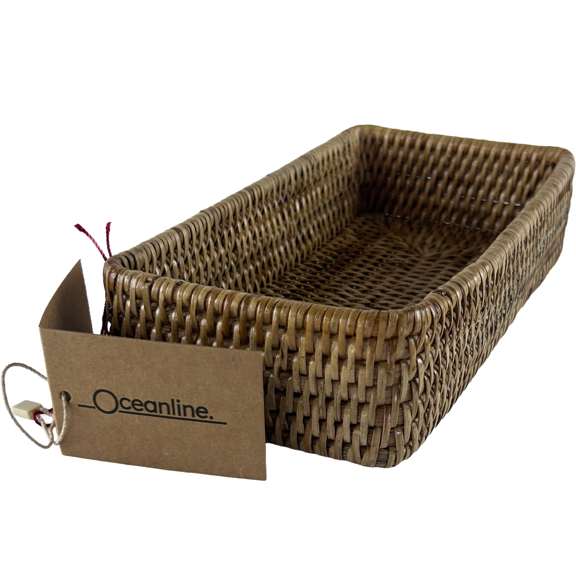 Rattan Rectangular Tray