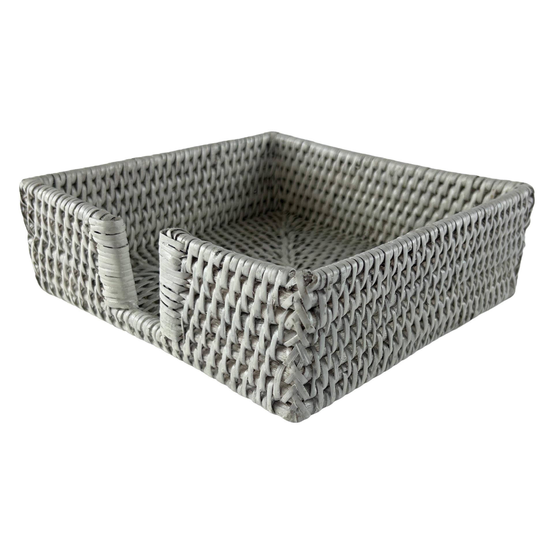 Rattan Square Napkin Holder
