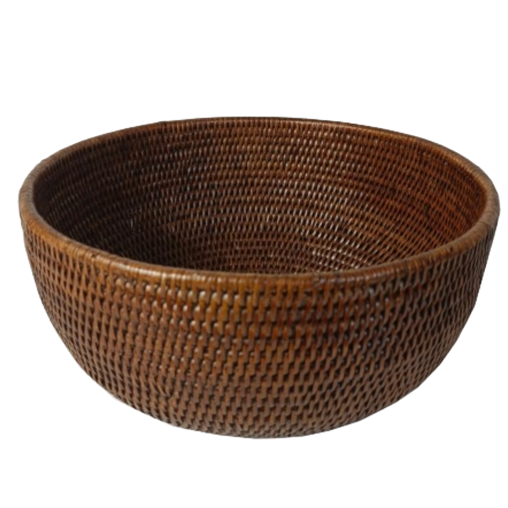 Rattan Obstschale