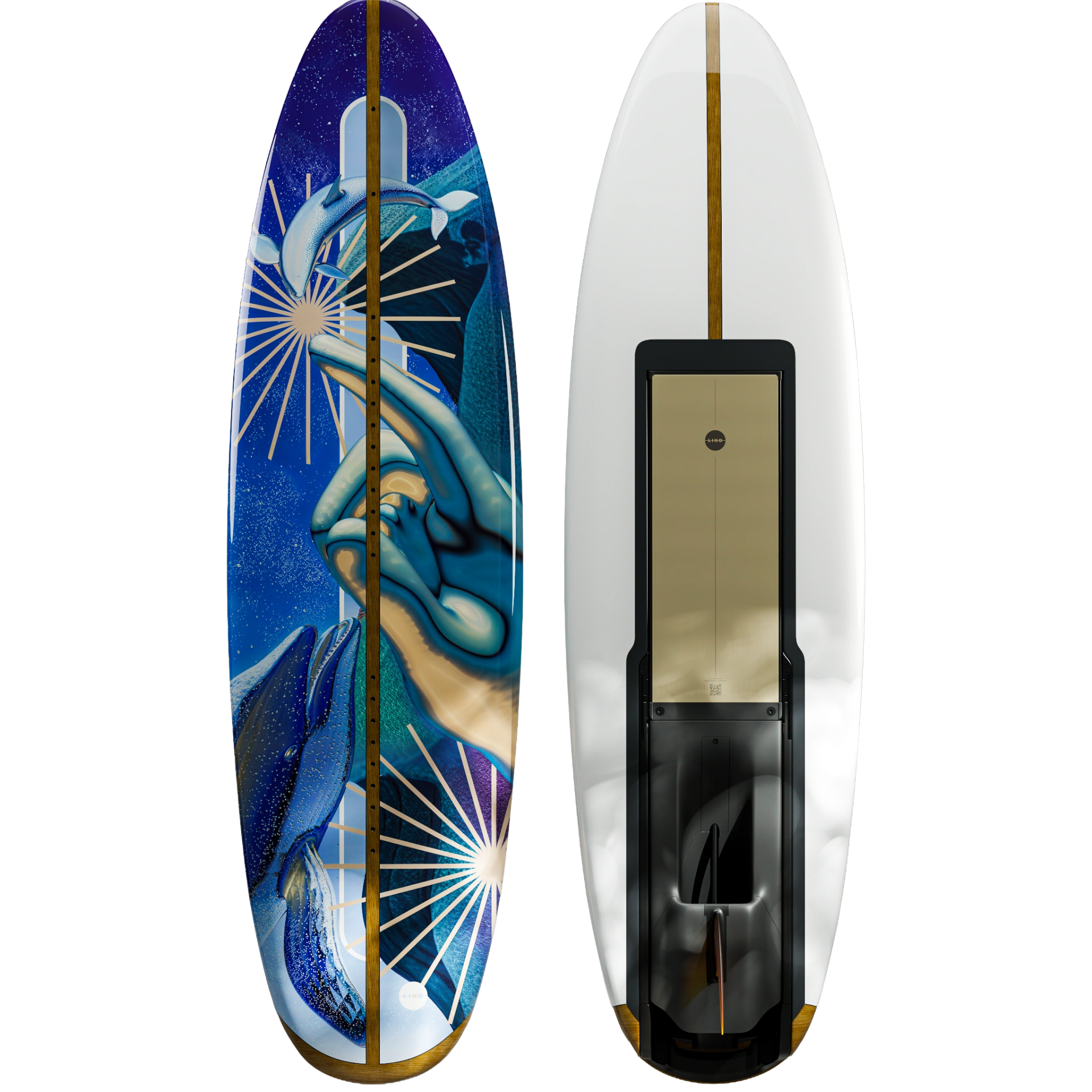 Individuelles elektrisches Surfbrett
