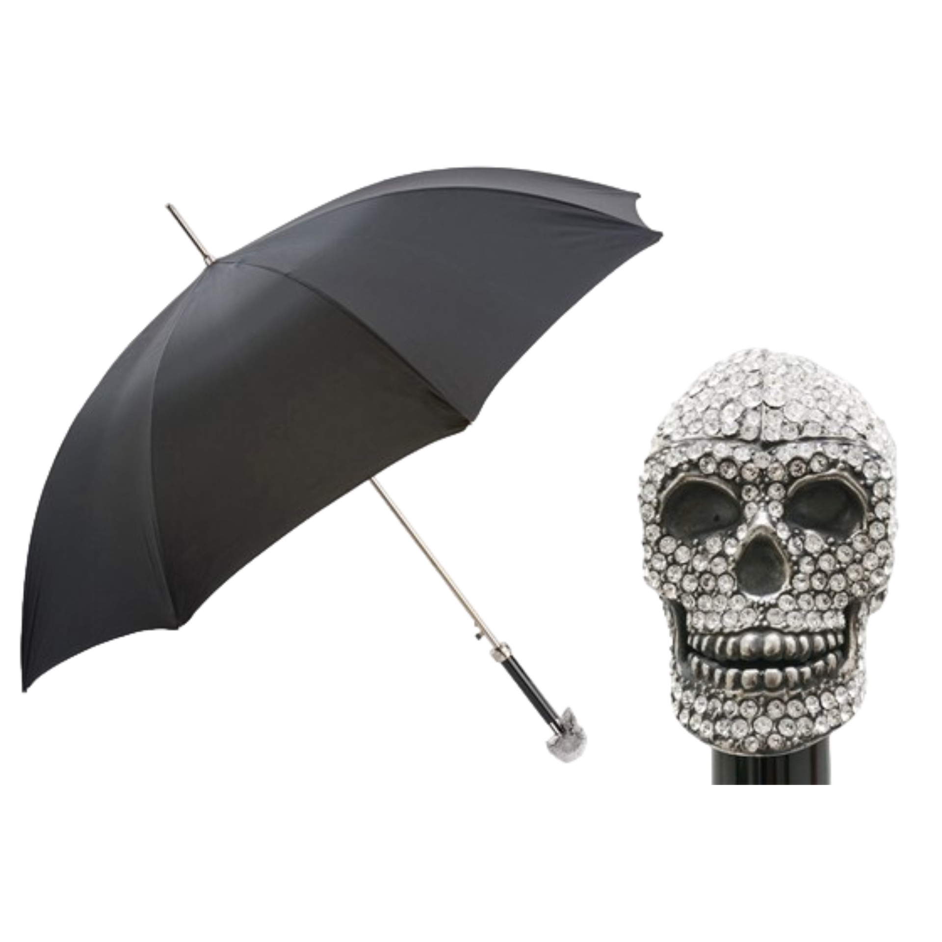 Ombrello di lusso Swarovski® Skull