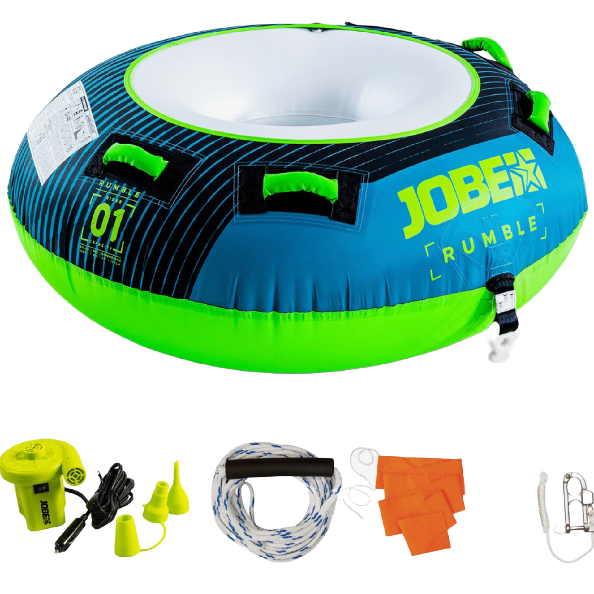 Jobe Rumble Towable Paket 1P Teal