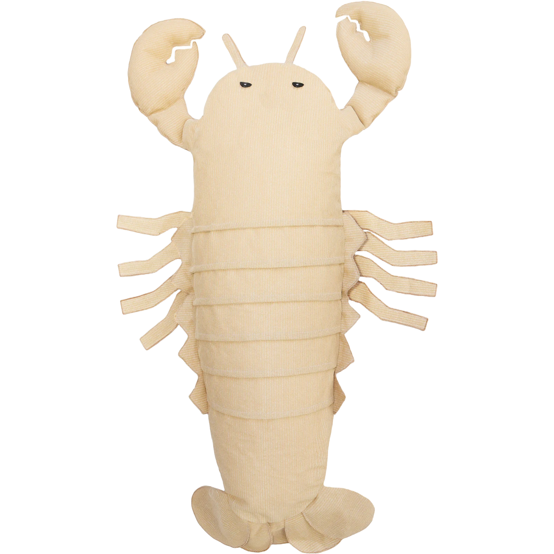Raffia Effect Lobster Floating Pouf XL