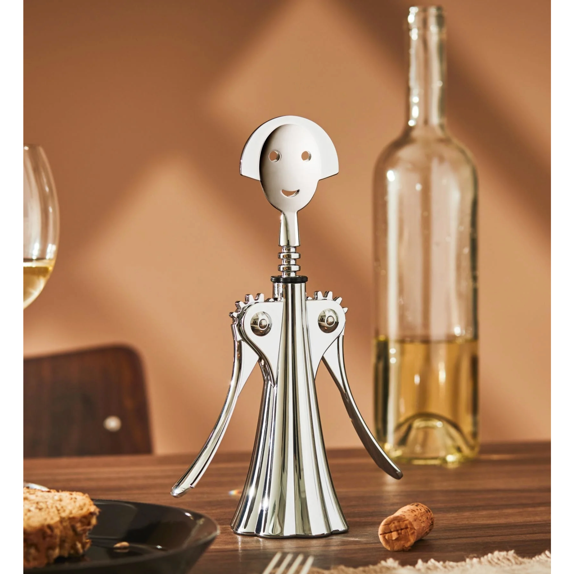 Anna G. Corkscrew Chrome-plated Zamak