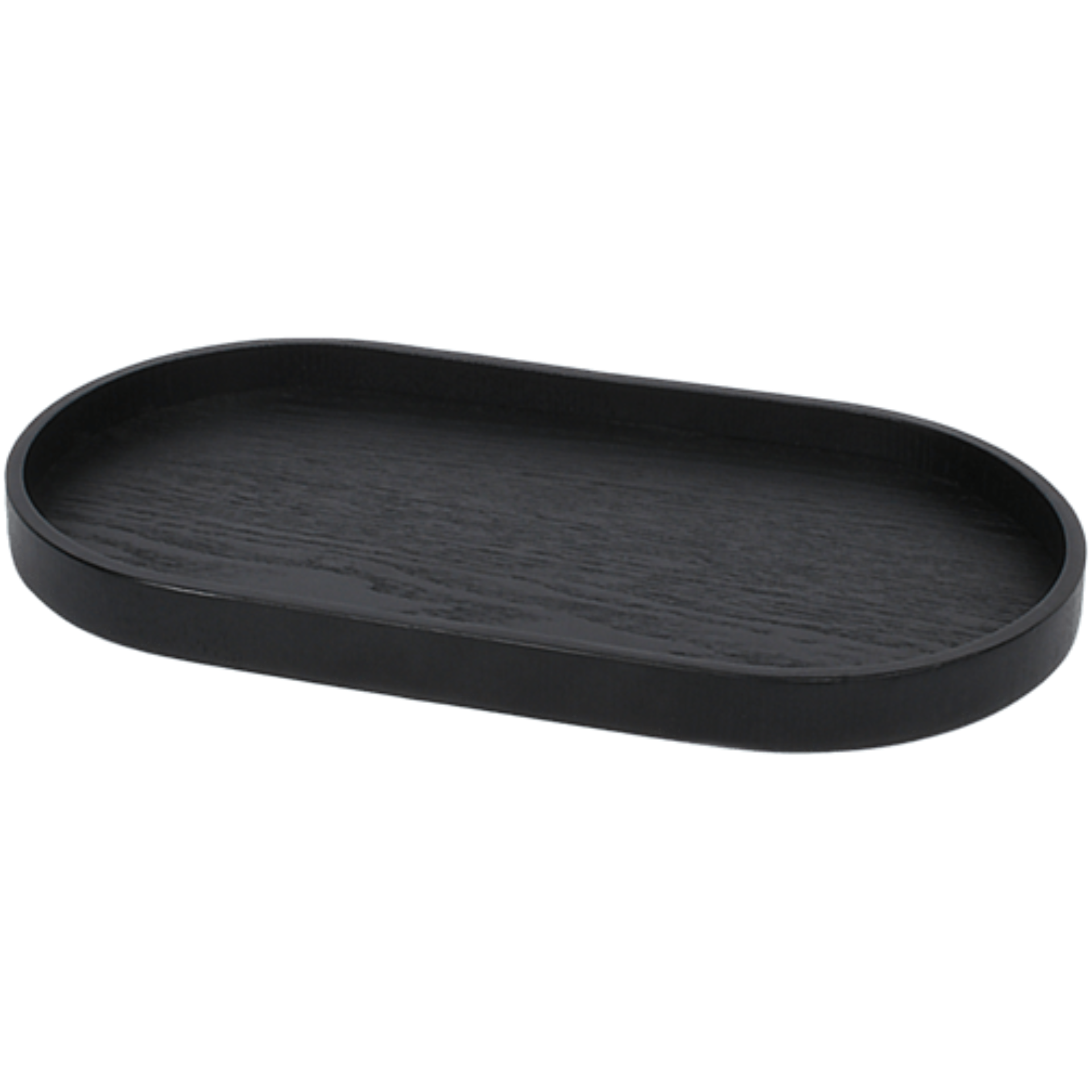 Black Wood Tray Medium