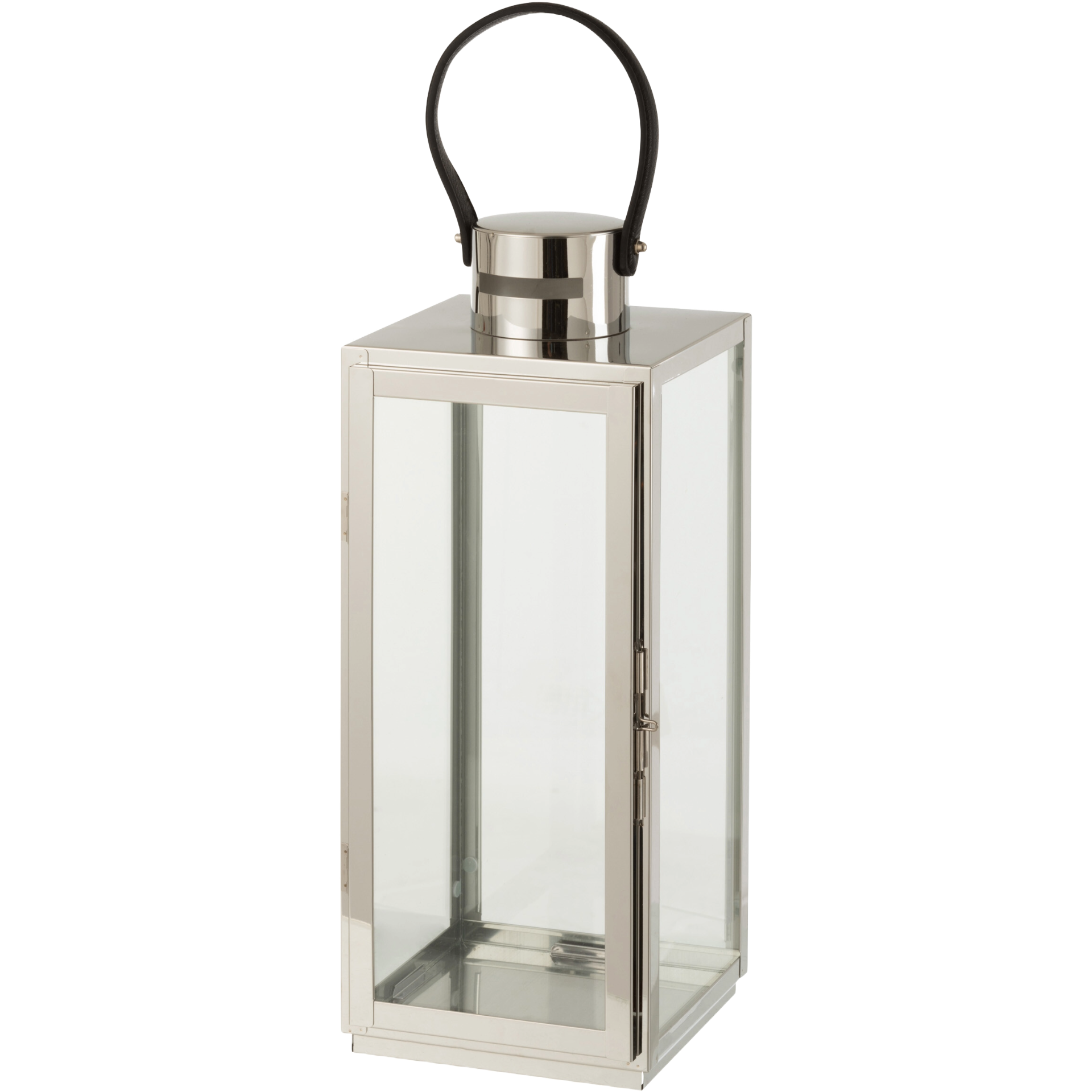 Silver Hurricane Candles 
