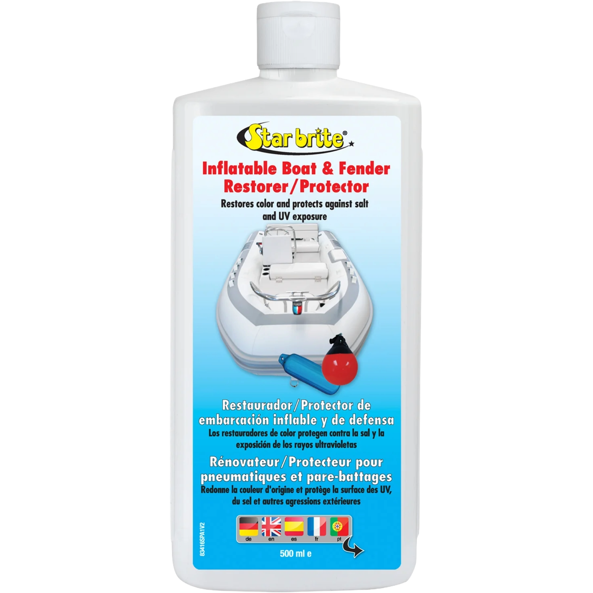 Inflatable Boat & Fender Cleaner Protector 0,5L