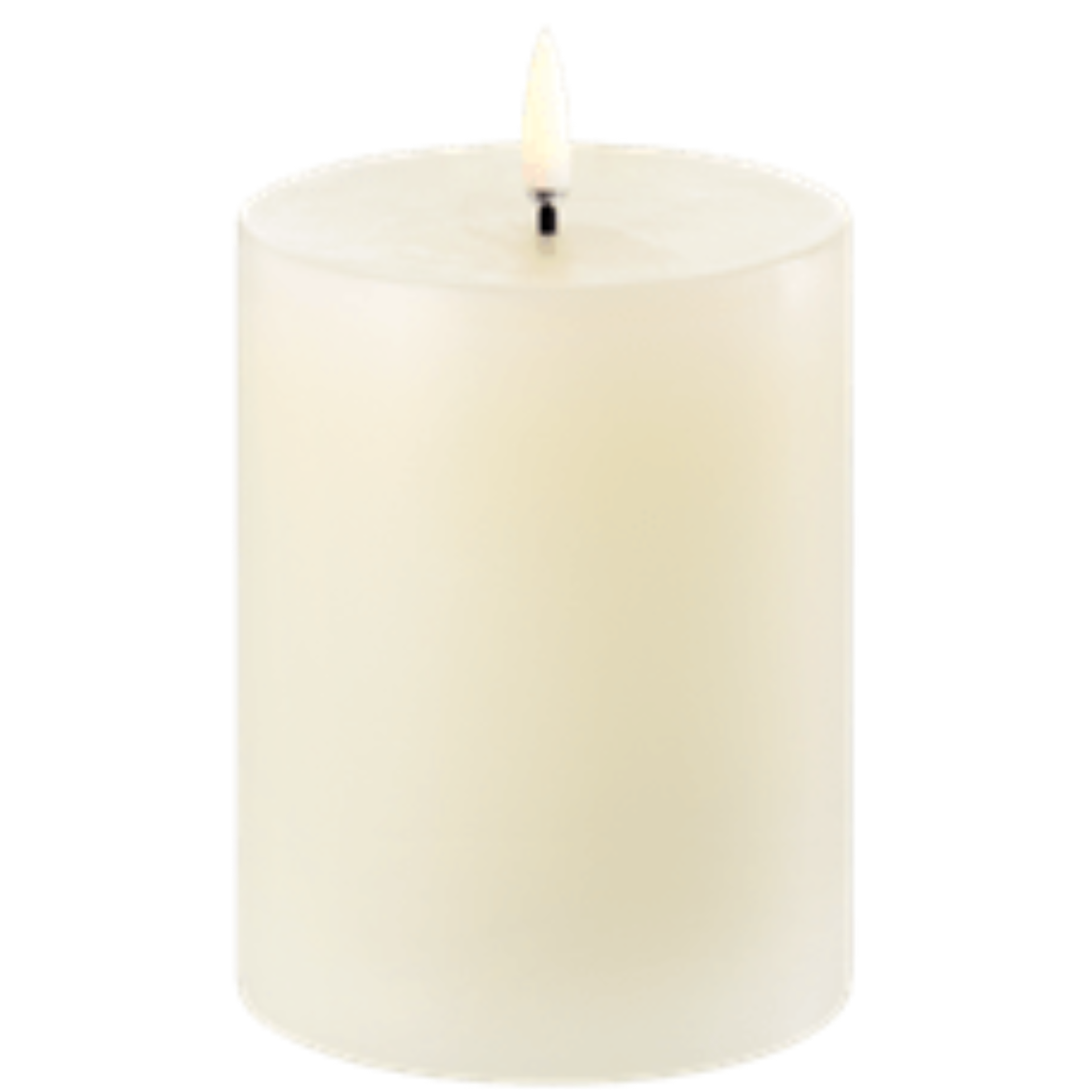 Various Sizes Smooth Ivory Pillar Candle
