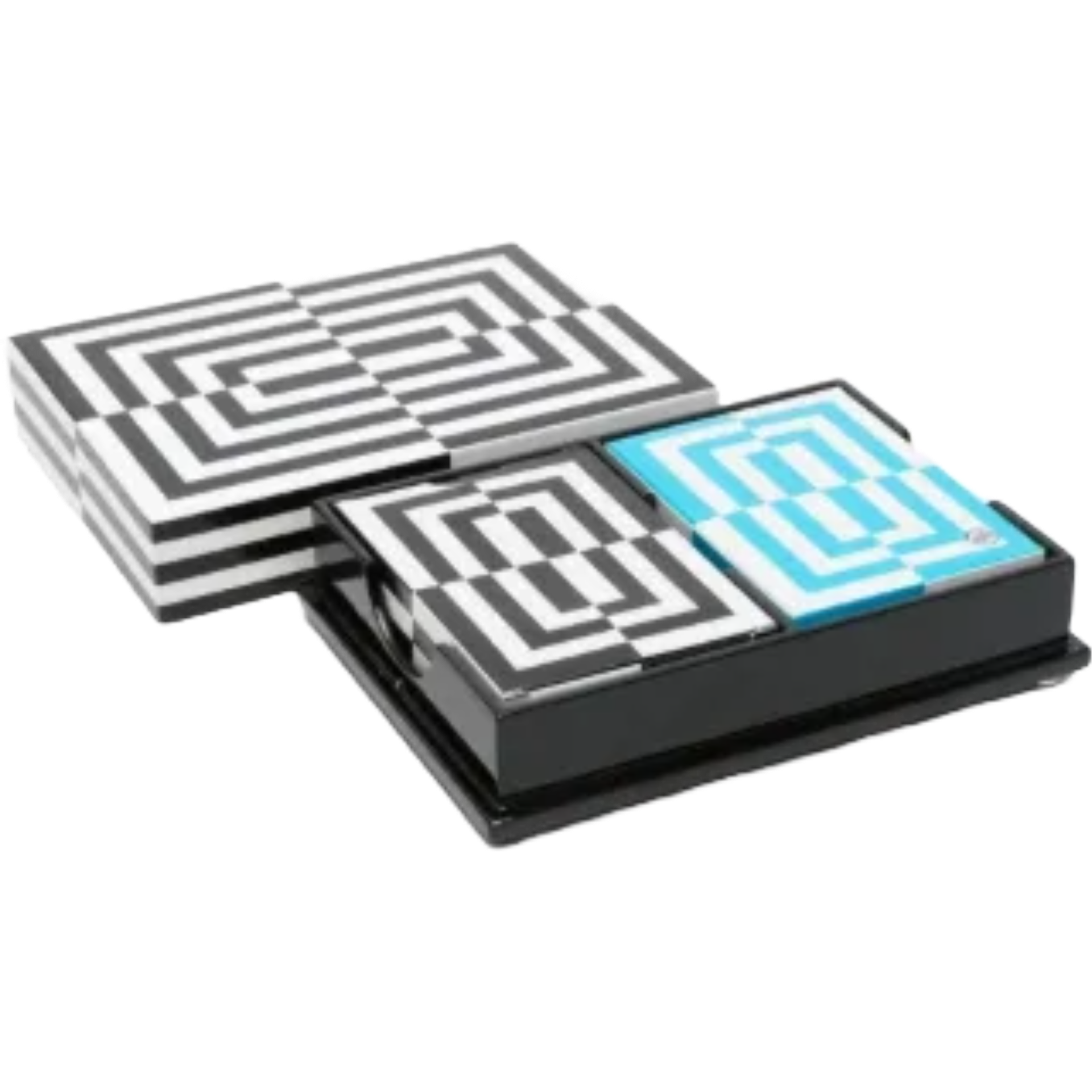 Op Art Lacquer Card Set