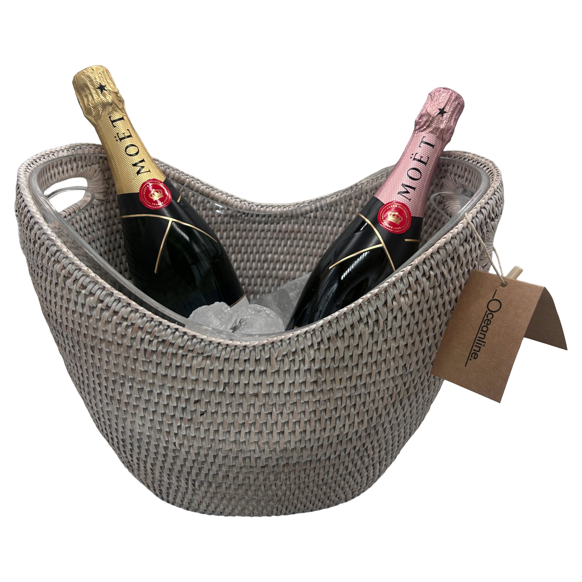 Rattan Champagne & Wine Bucket