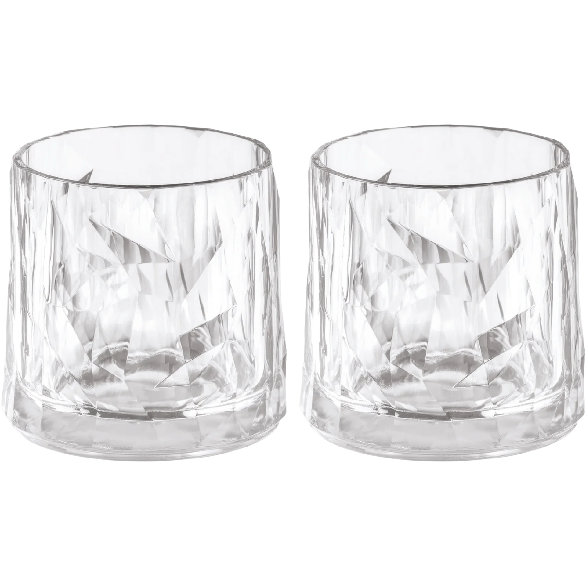 Set of 2 Whiskey Short Superglass CLUB No. 2