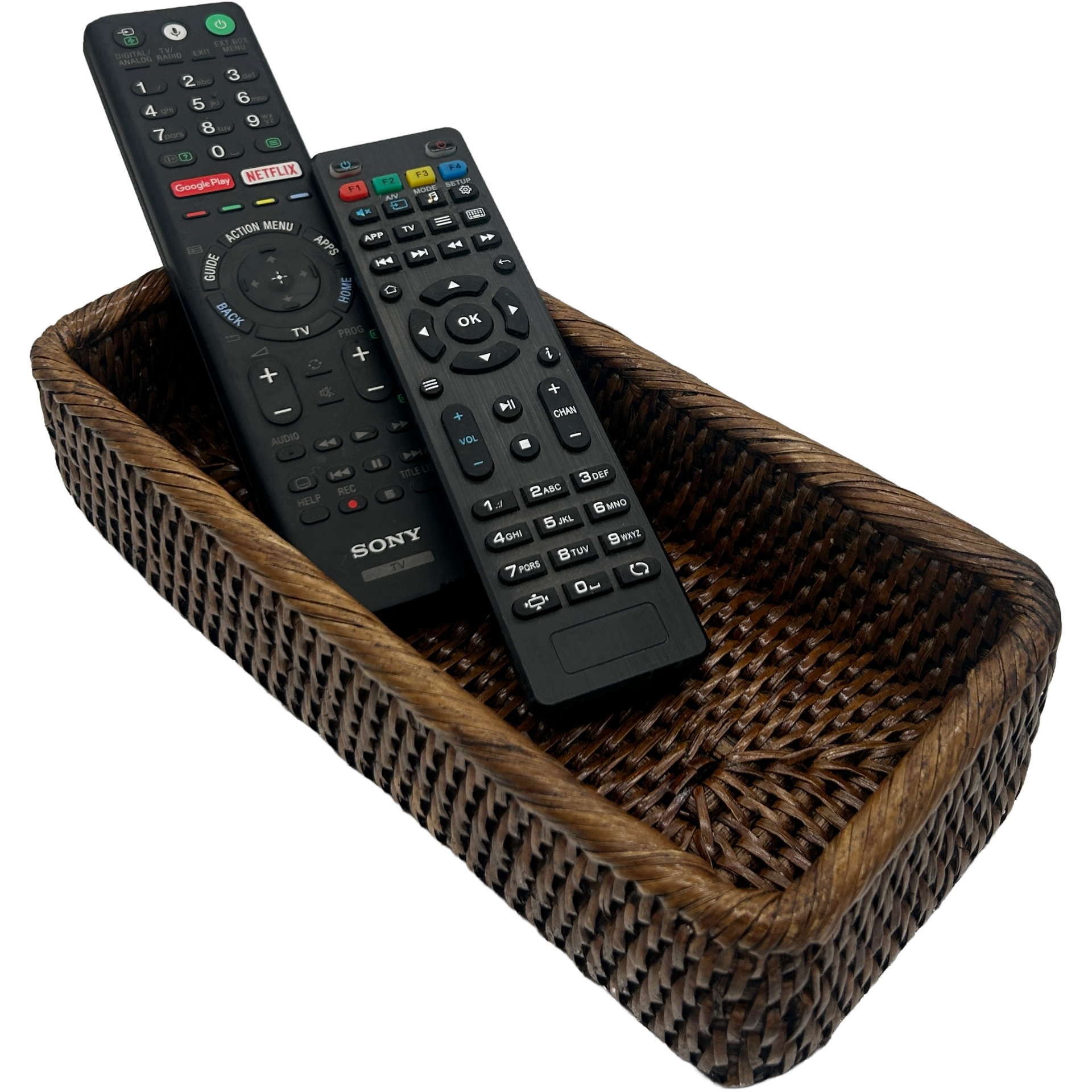 Rattan Rectangular Tray