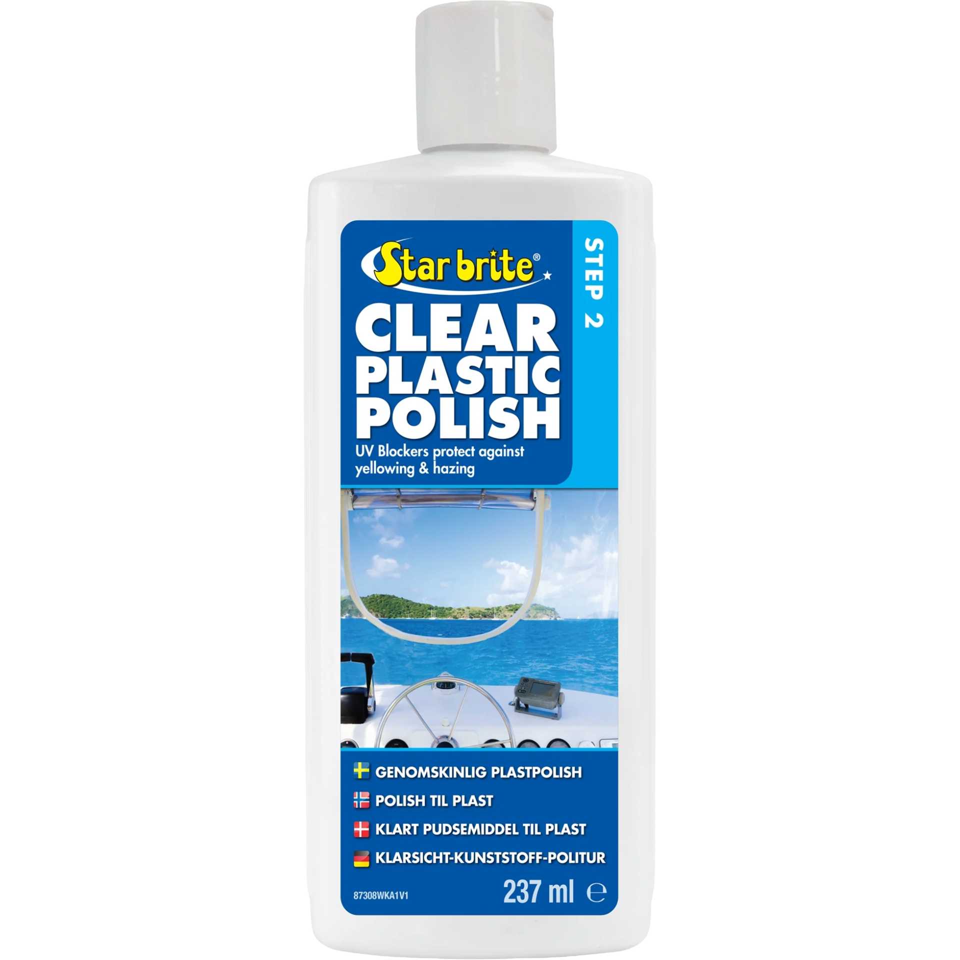 Clear Plastic Polish Step 2 - 237ml