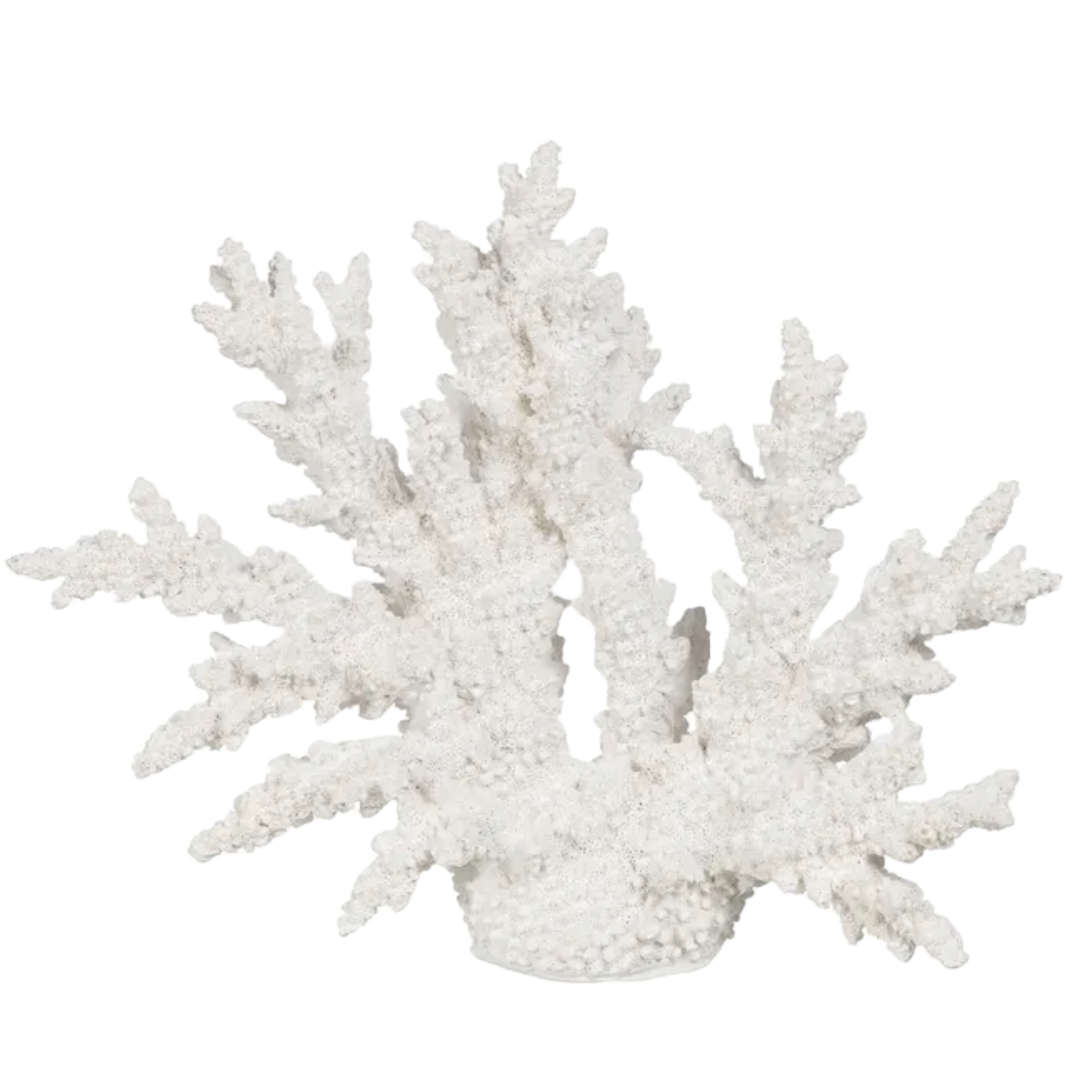 Figure Coral White Resin