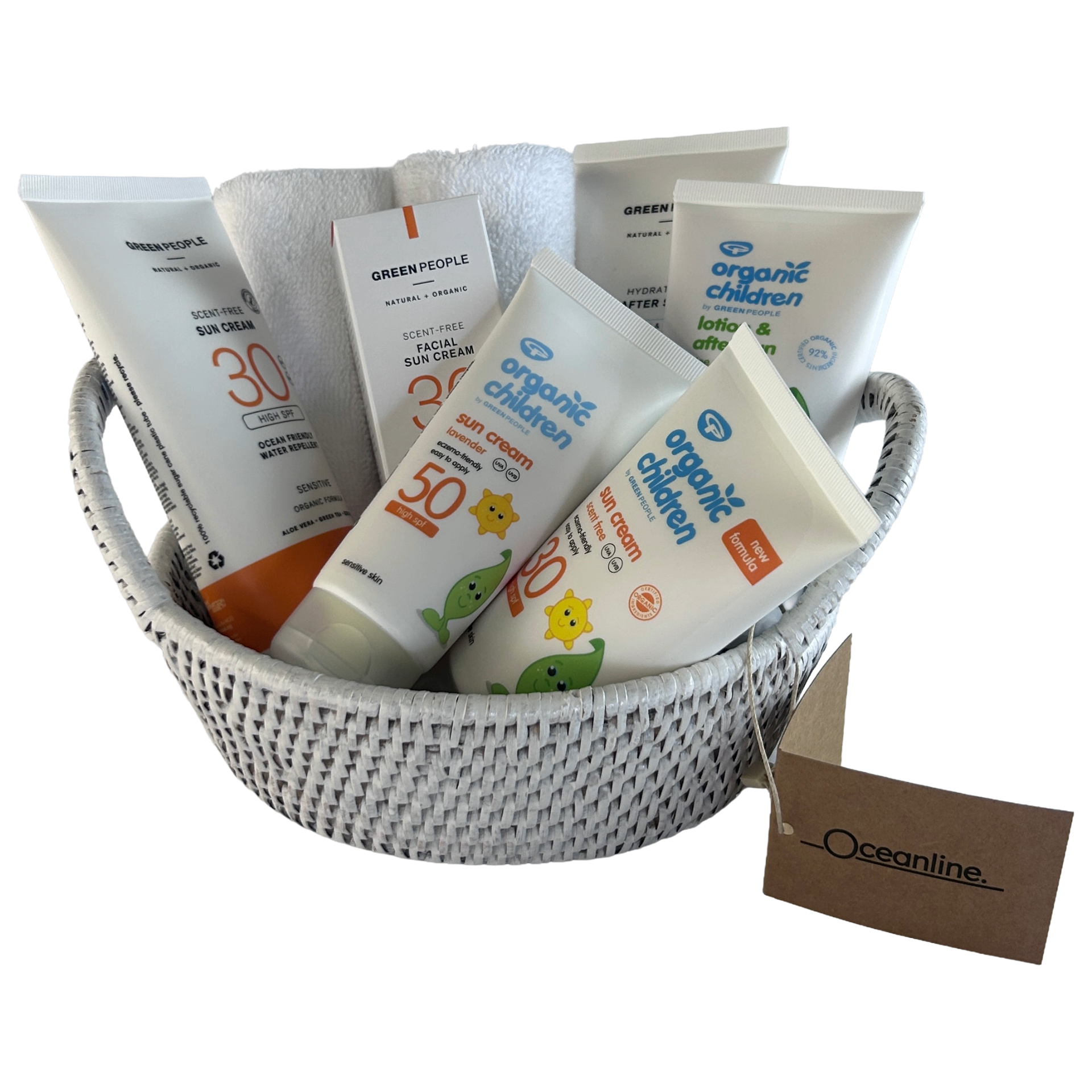 Set di cesti di crema solare - Misto