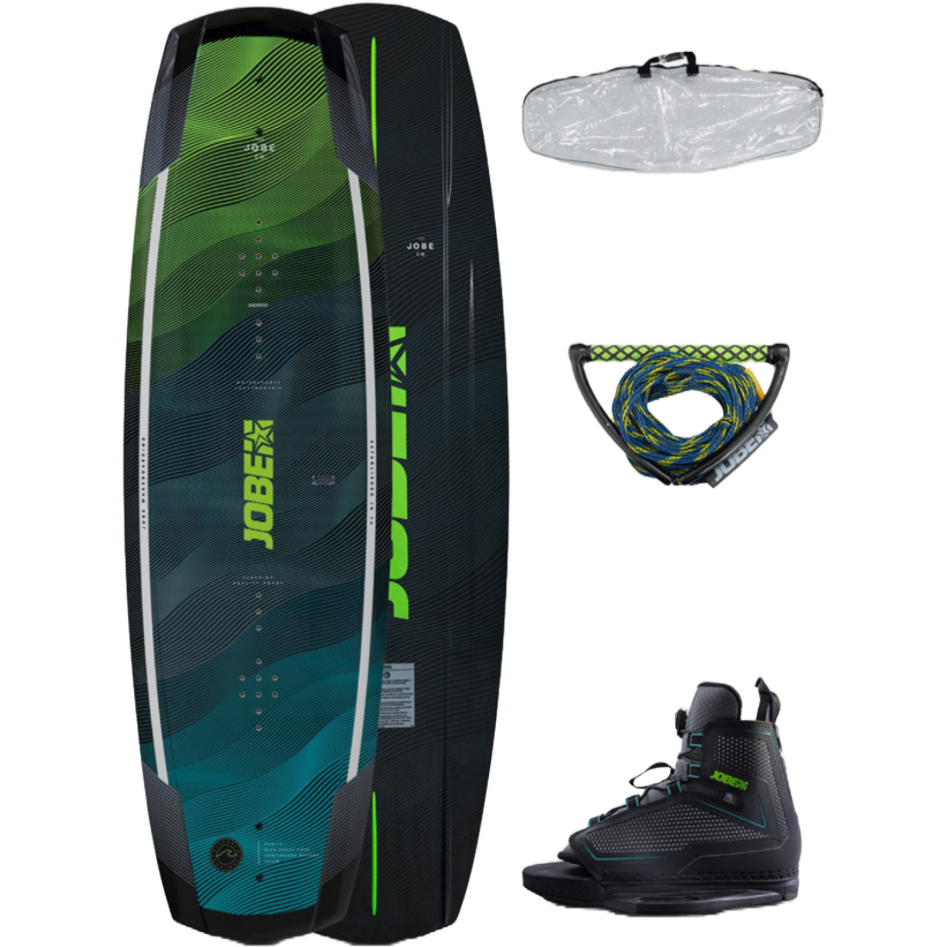 Jobe Vanity Wakeboard 141 &amp; Maze Bindungen Paket