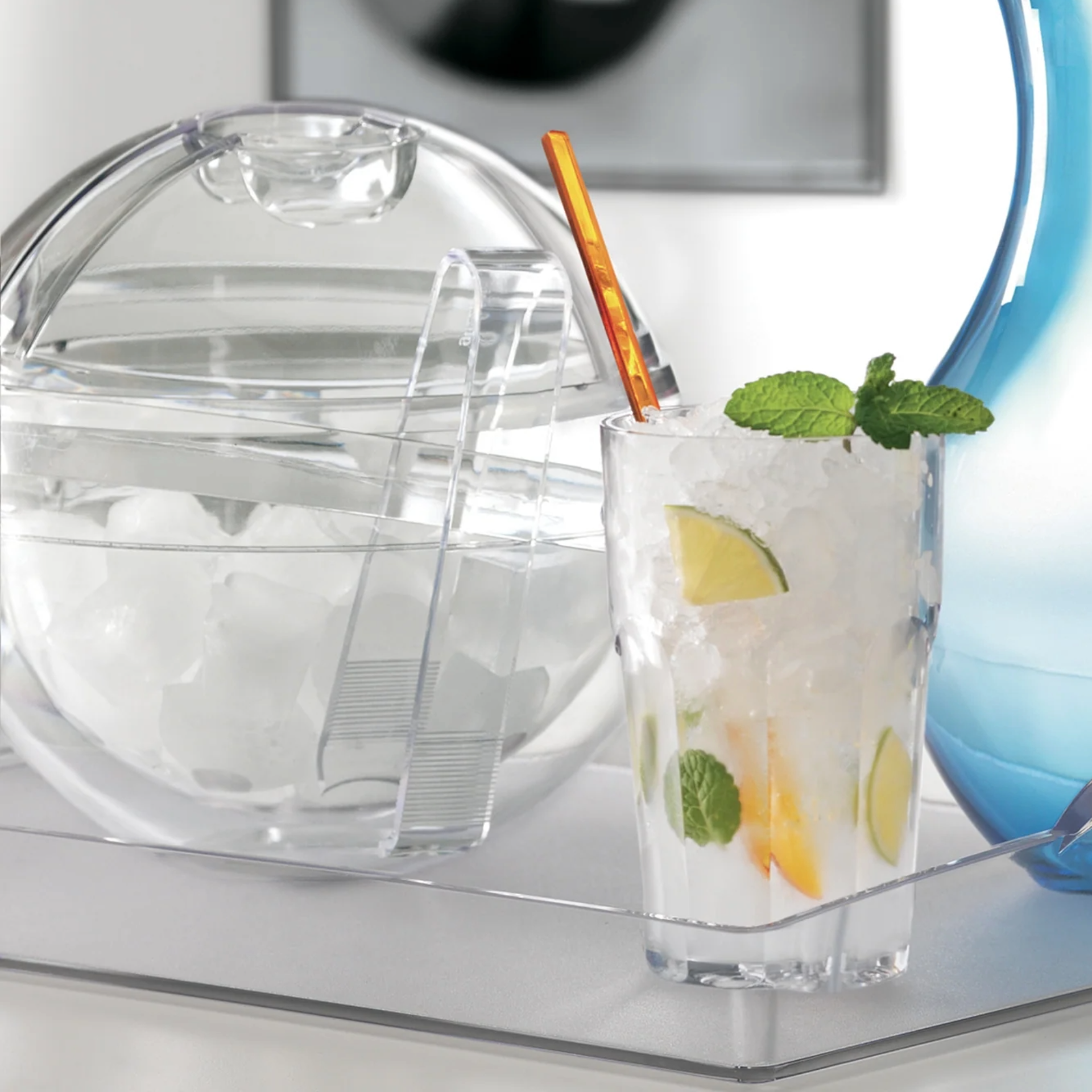 Stella Ice Bucket with Tongs