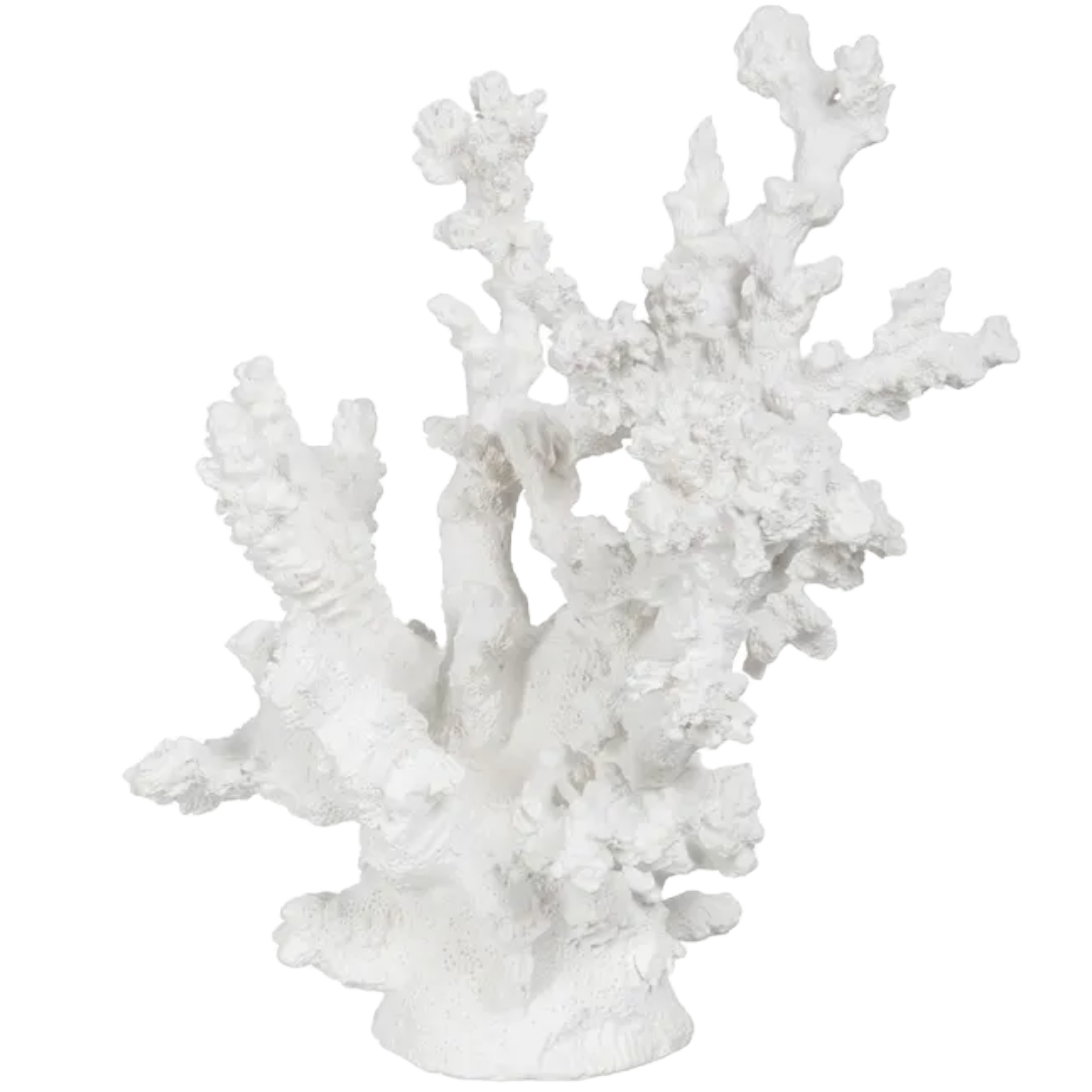 Figure Coral White Resin