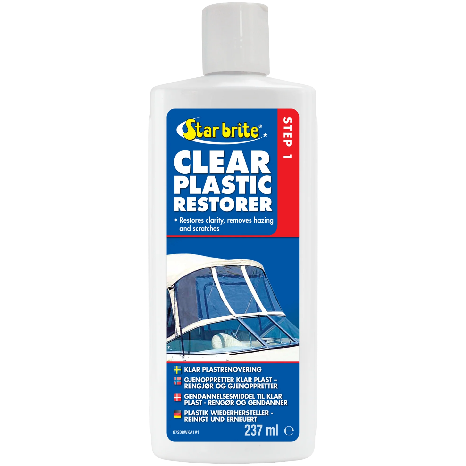Clear Plastic Restorer Step 1 - 237ml