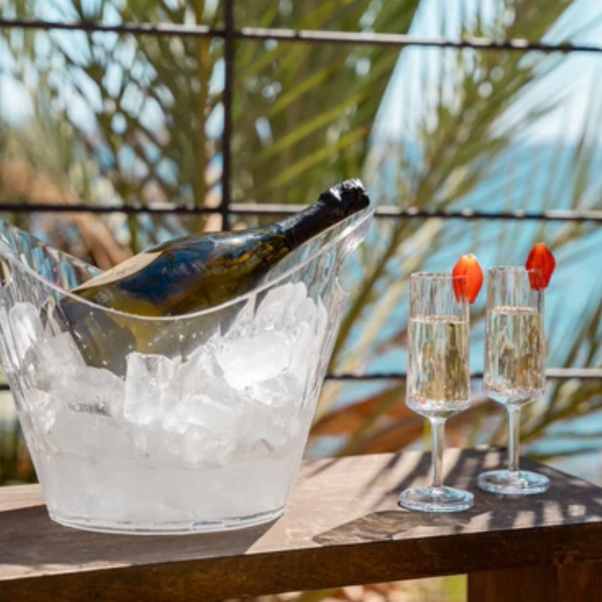 Set of 2 Champagne Glasses Superglas Club No.14