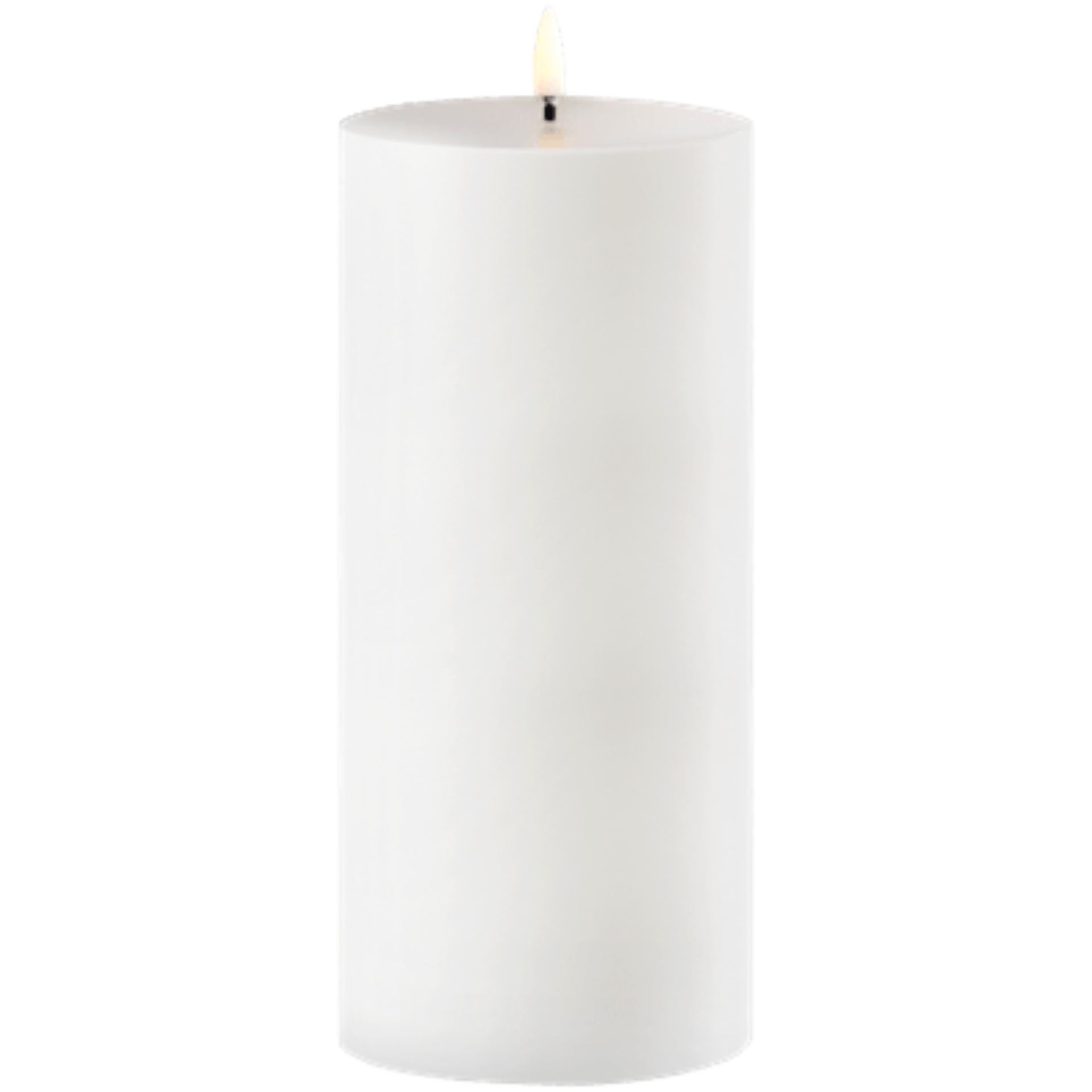 Various Sizes Smooth White Outdoor Pillar Candle