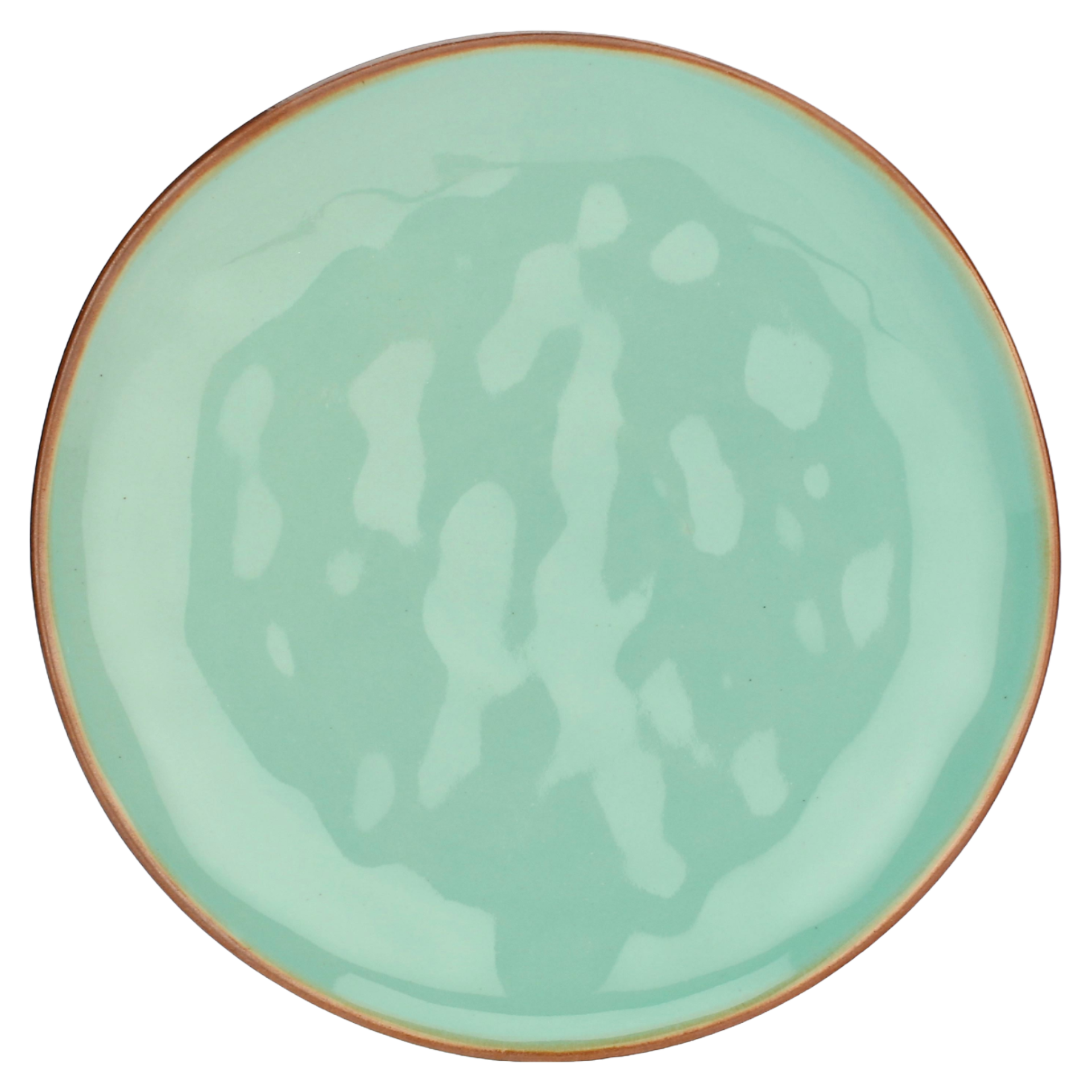Set of 4 Salad Plates Concerto Verde Acqua
