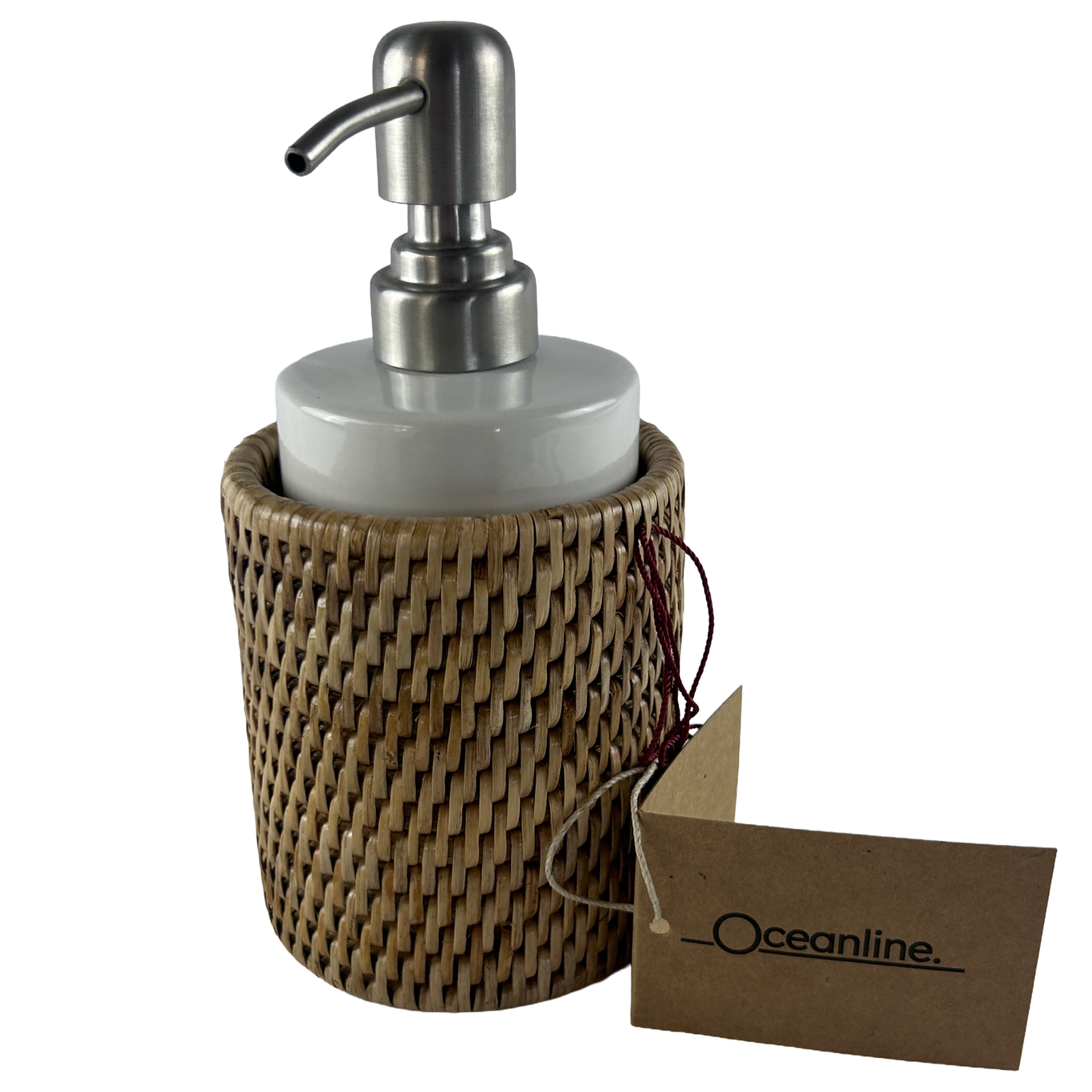 Gisèle Rattan Soap Dispenser 