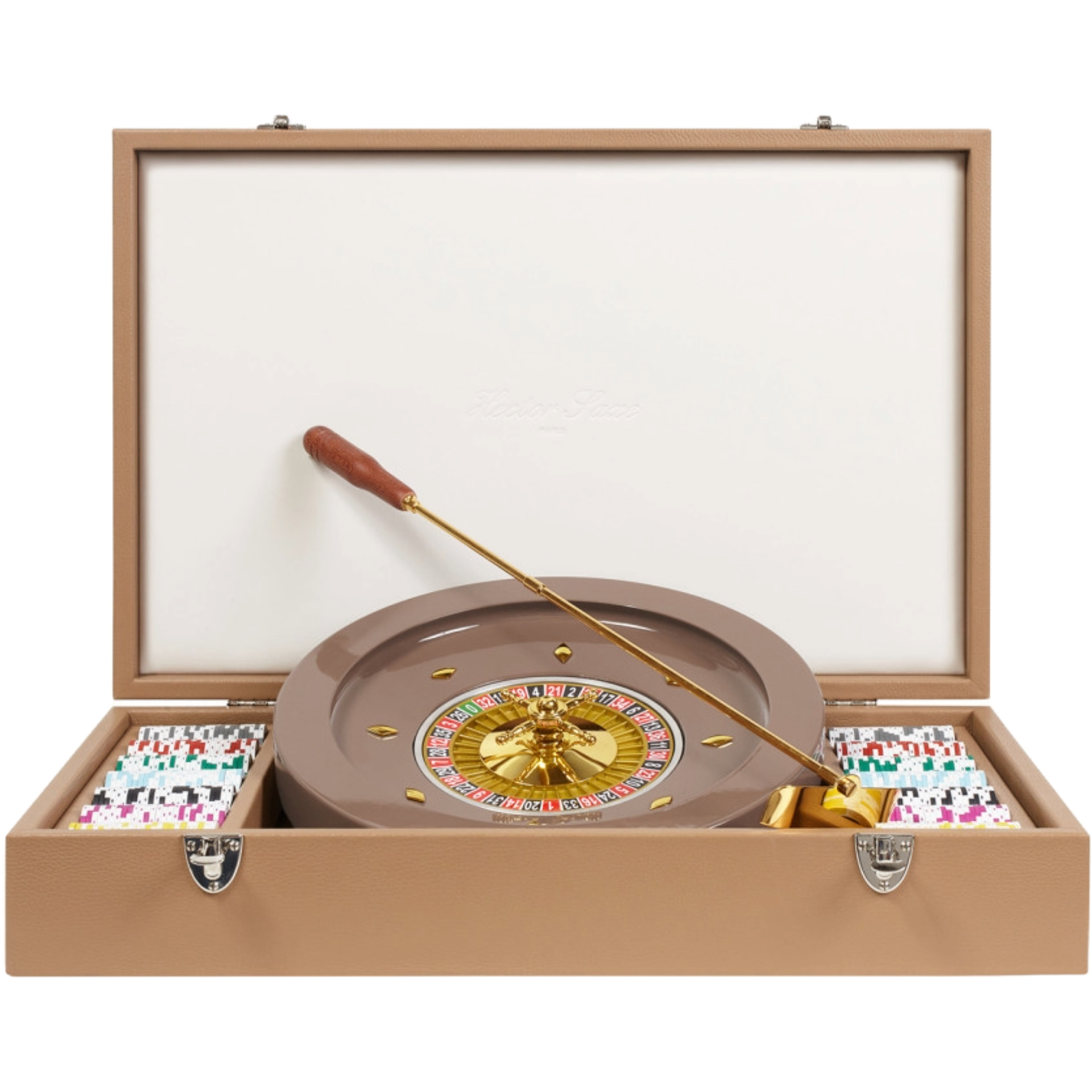 Buffalo Leather Roulette Set 