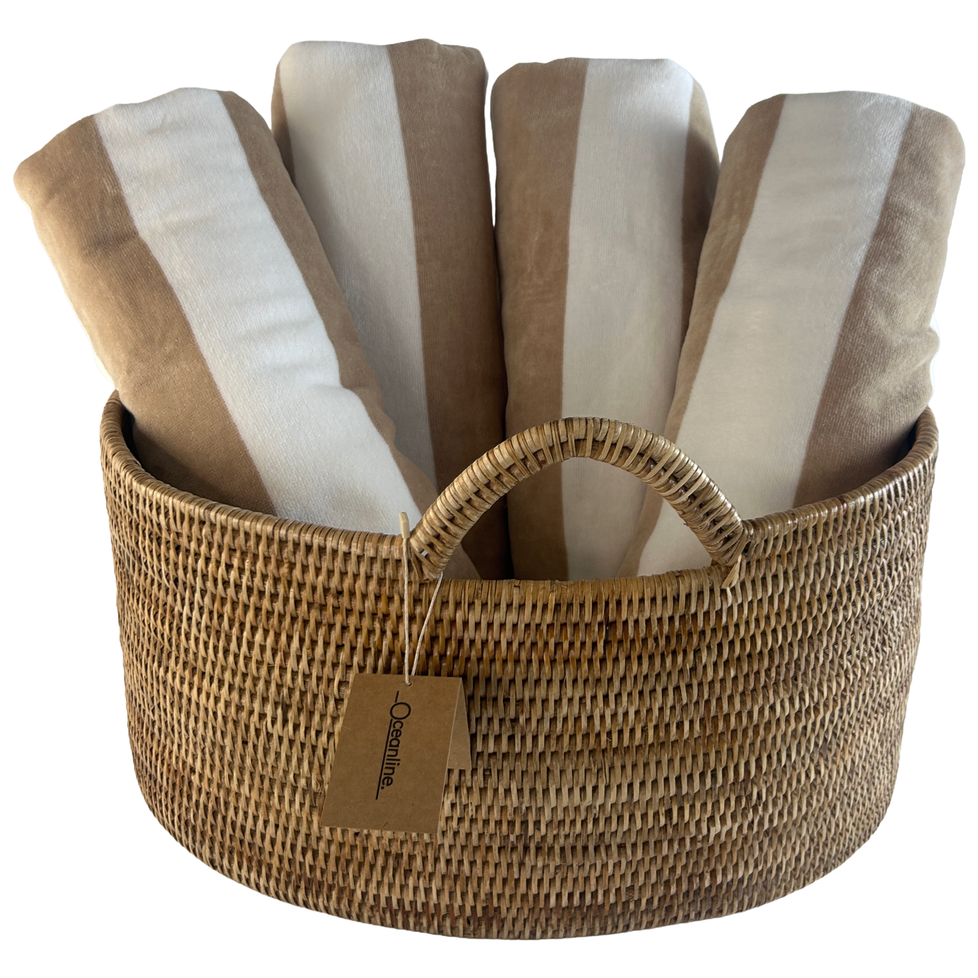 Towel & Basket Set - Set of 4
