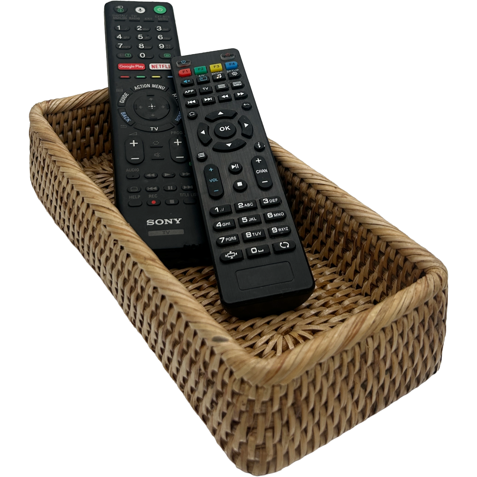 Rattan Rectangular Tray
