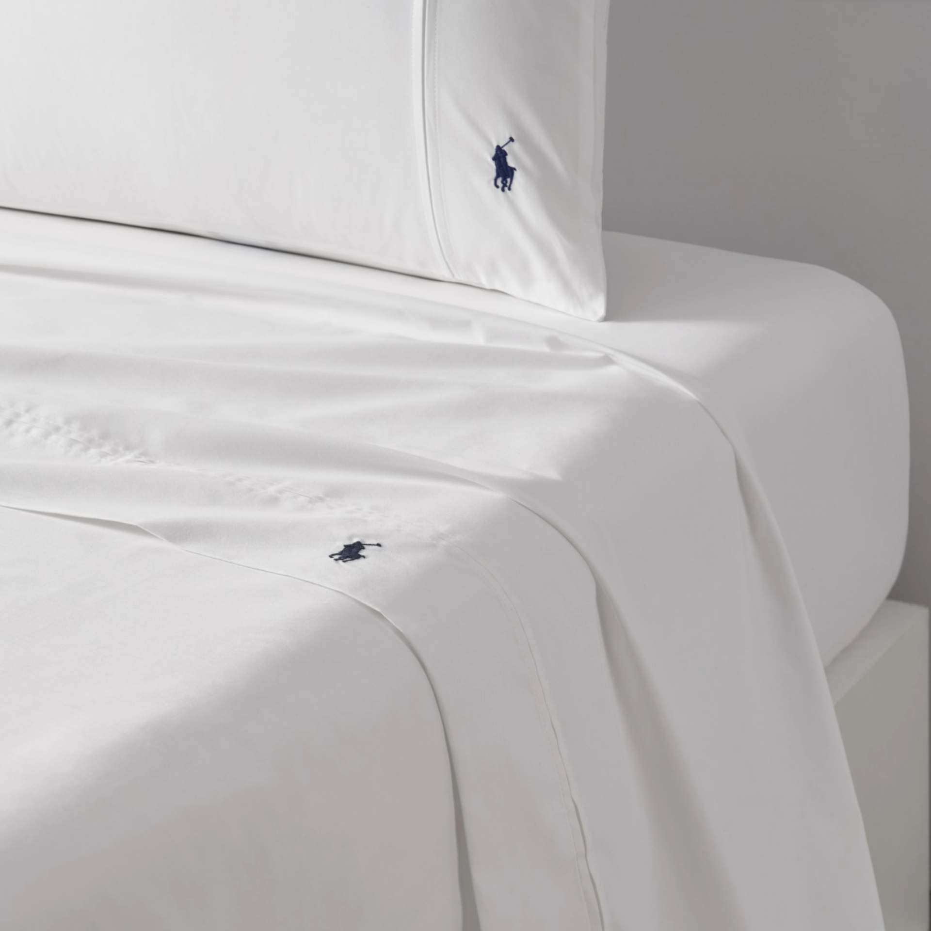 Polo Player Flat Sheet
