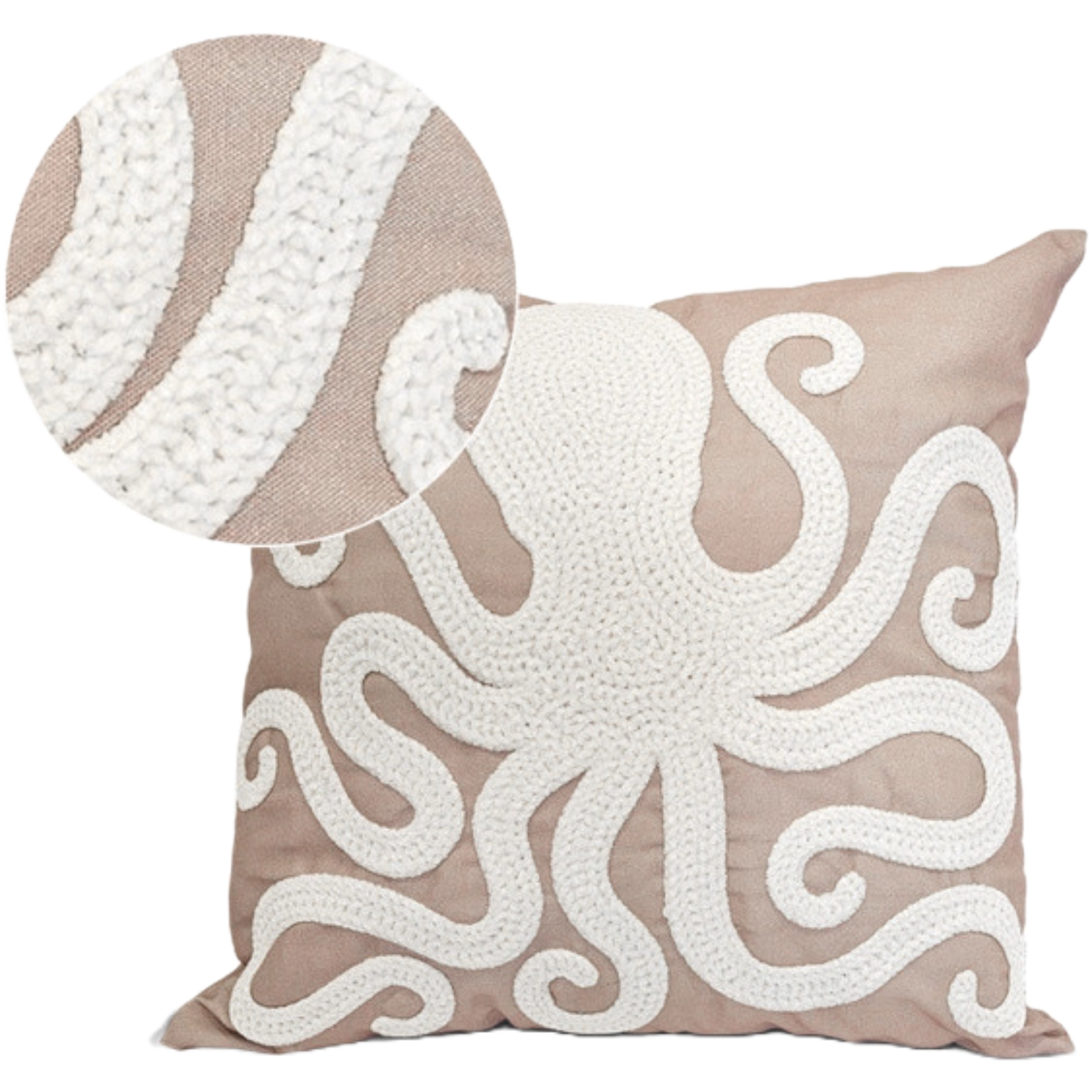 Molto Embroidered Outdoor Cushion