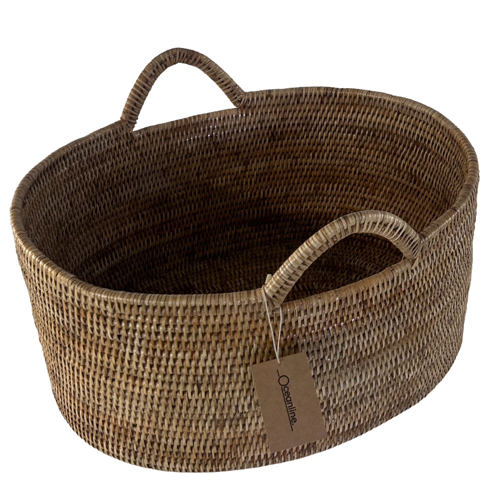 Rattan Oval Basket Small