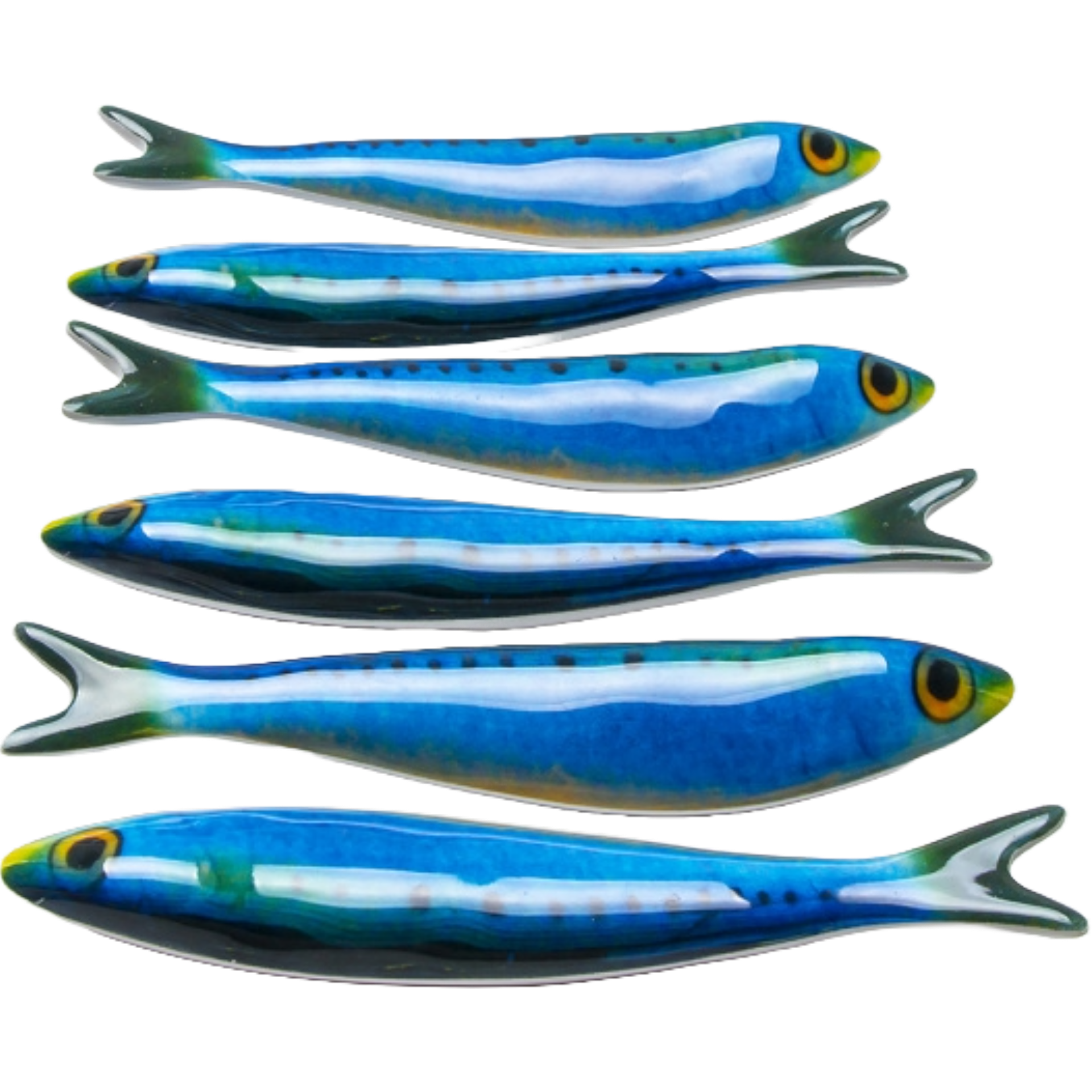 Set of 6 Matteo Fish Magnets