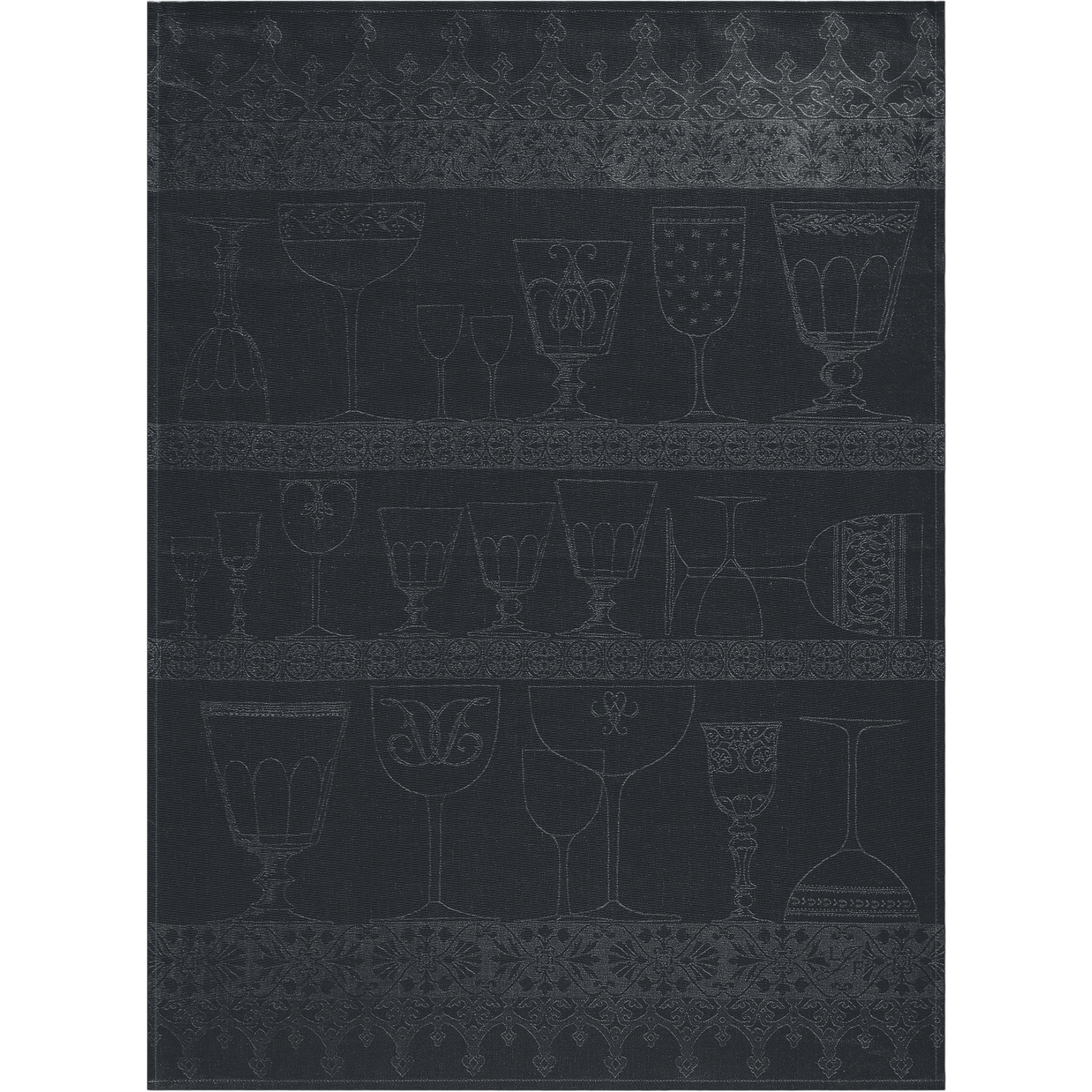 Crystal Onyx Linen Tea Towel