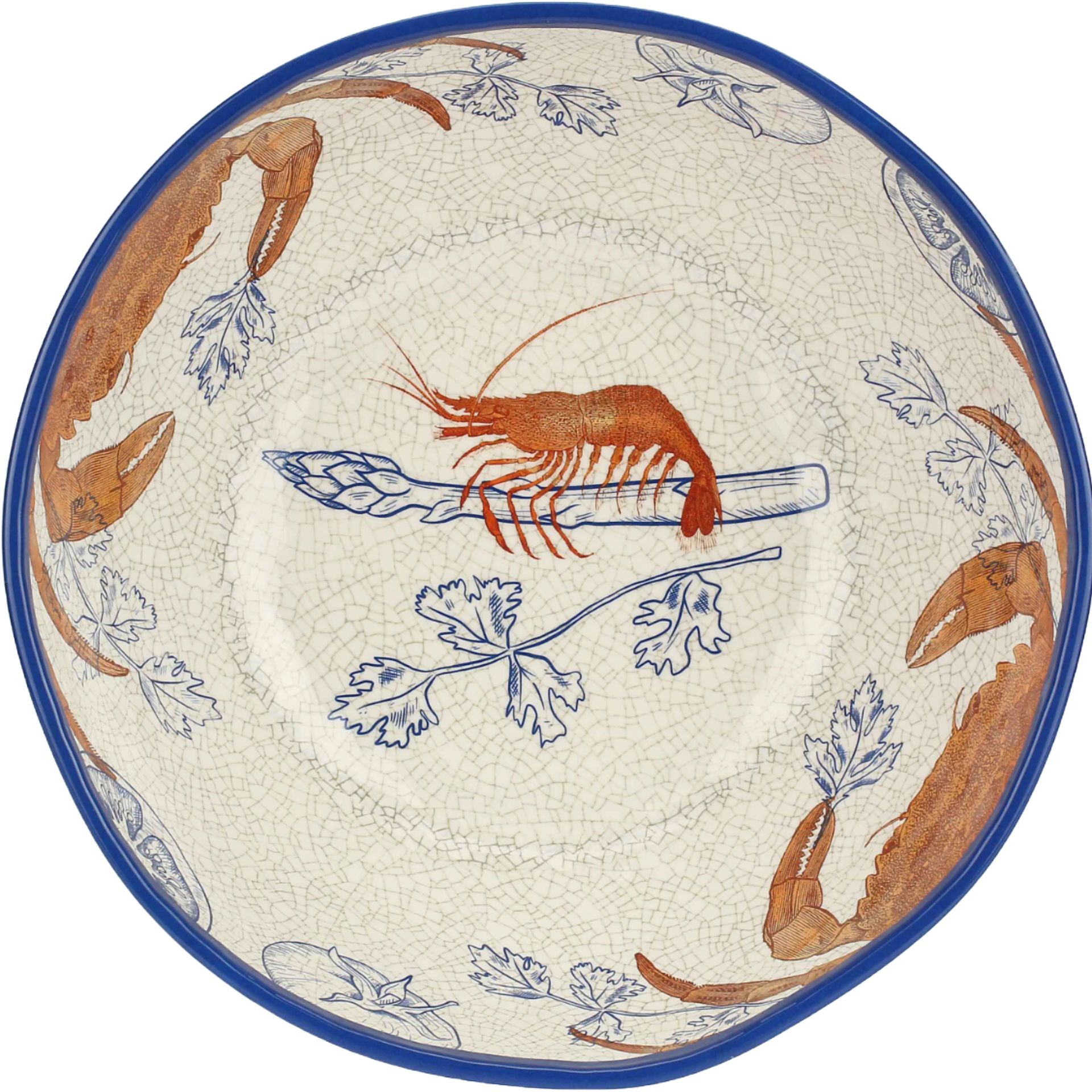 Set of 3 Salad Bowls 36cm Ocean Life