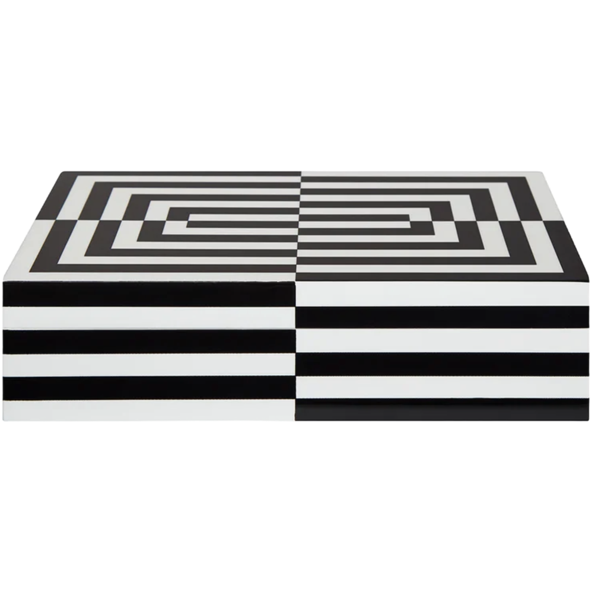 Op Art Lacquer Box