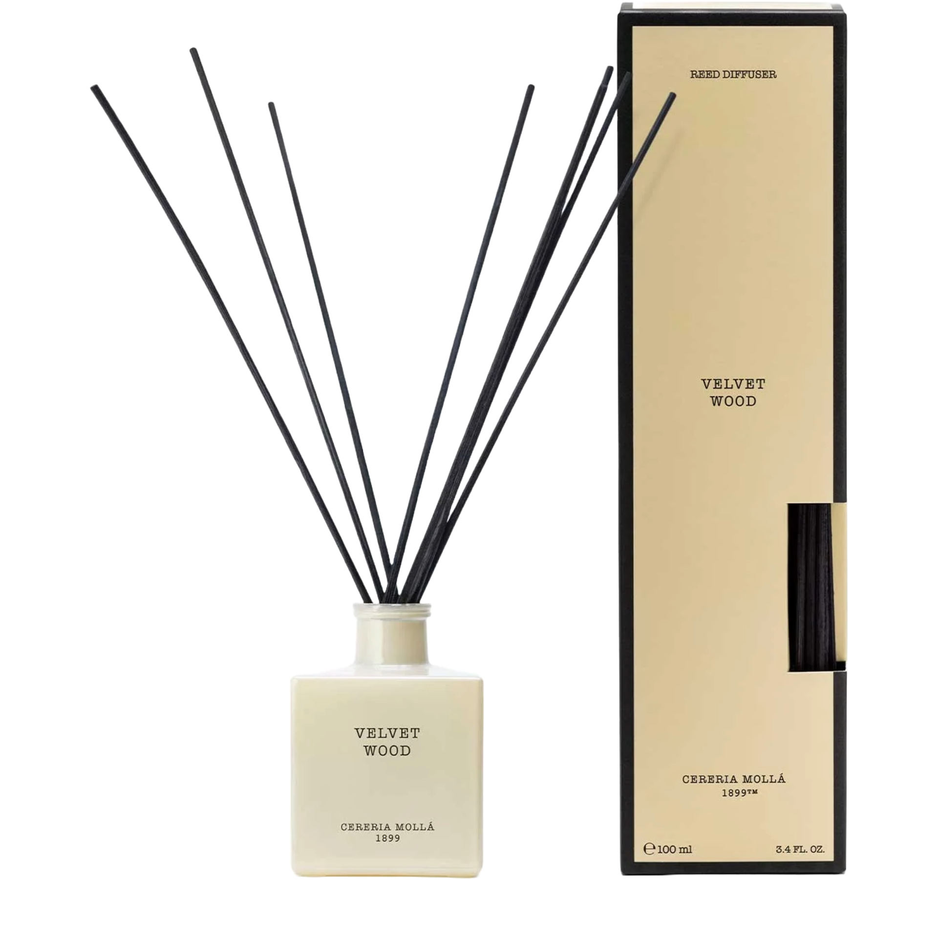 Velvet Wood 100ml Reed Diffuser