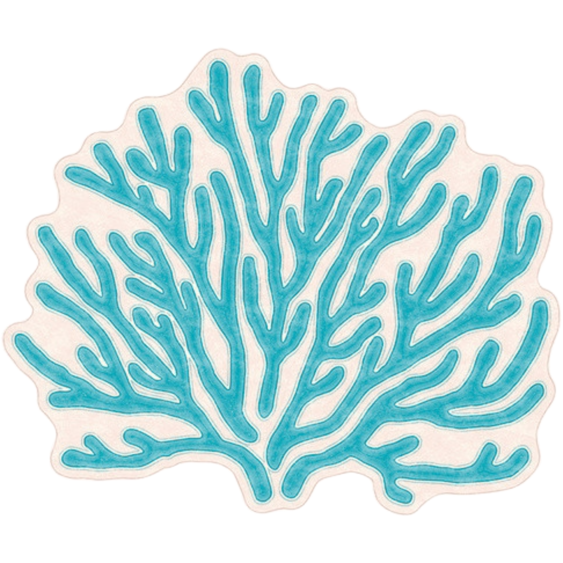Set of 6 Pyli Turquoise Placemats