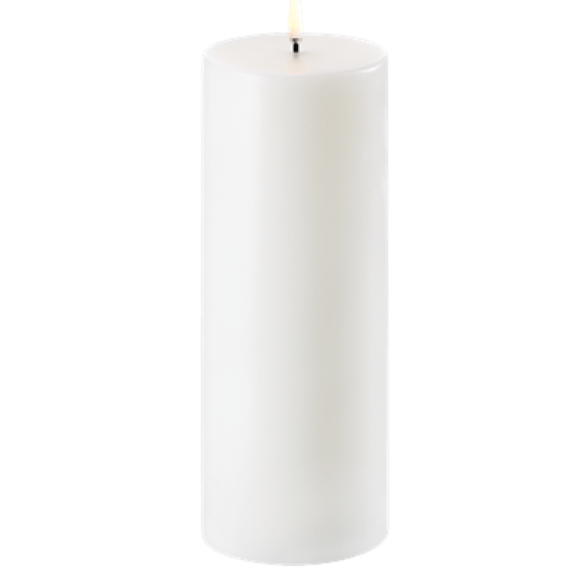 Various Sizes Smooth White Pillar Candle 