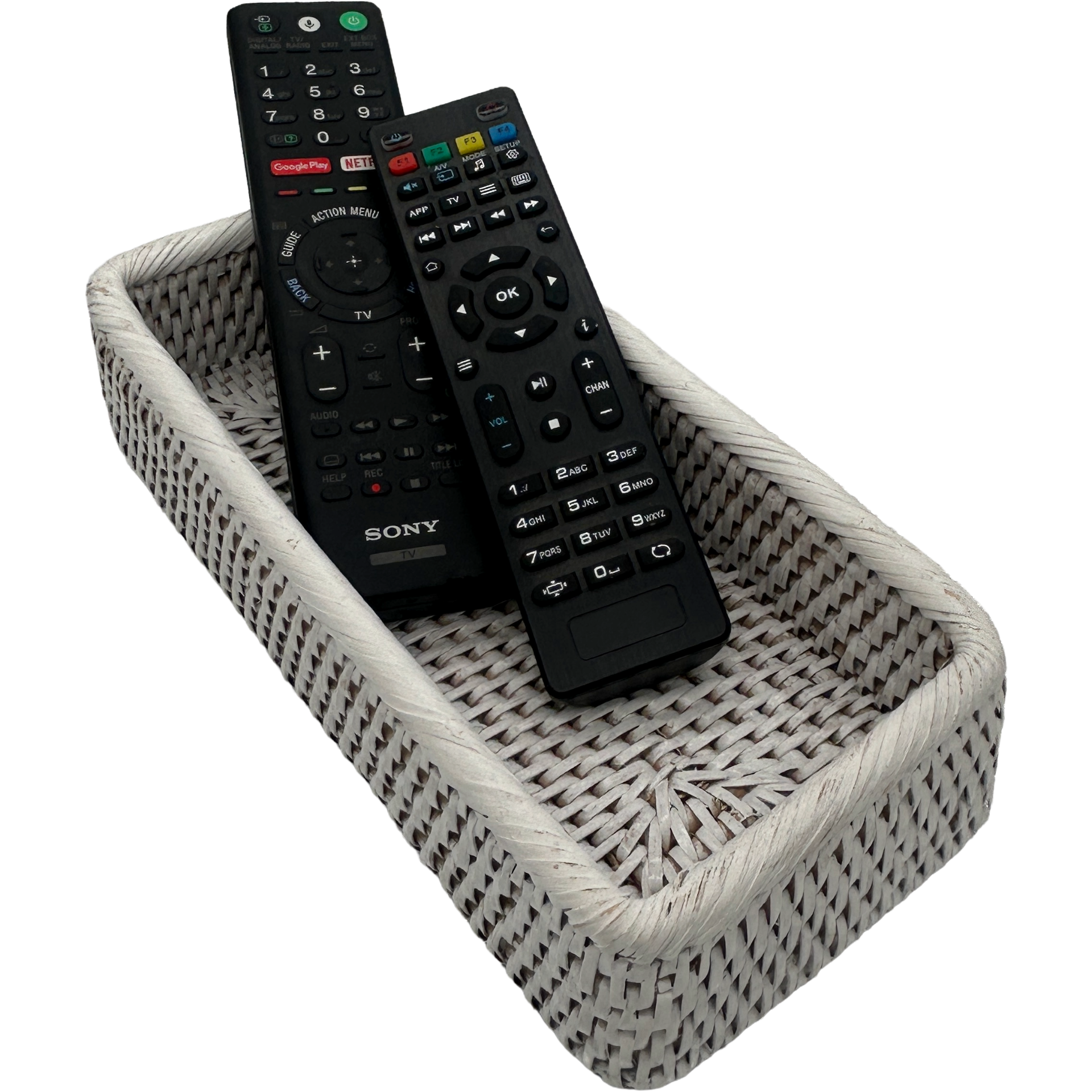 Rattan Rectangular Tray