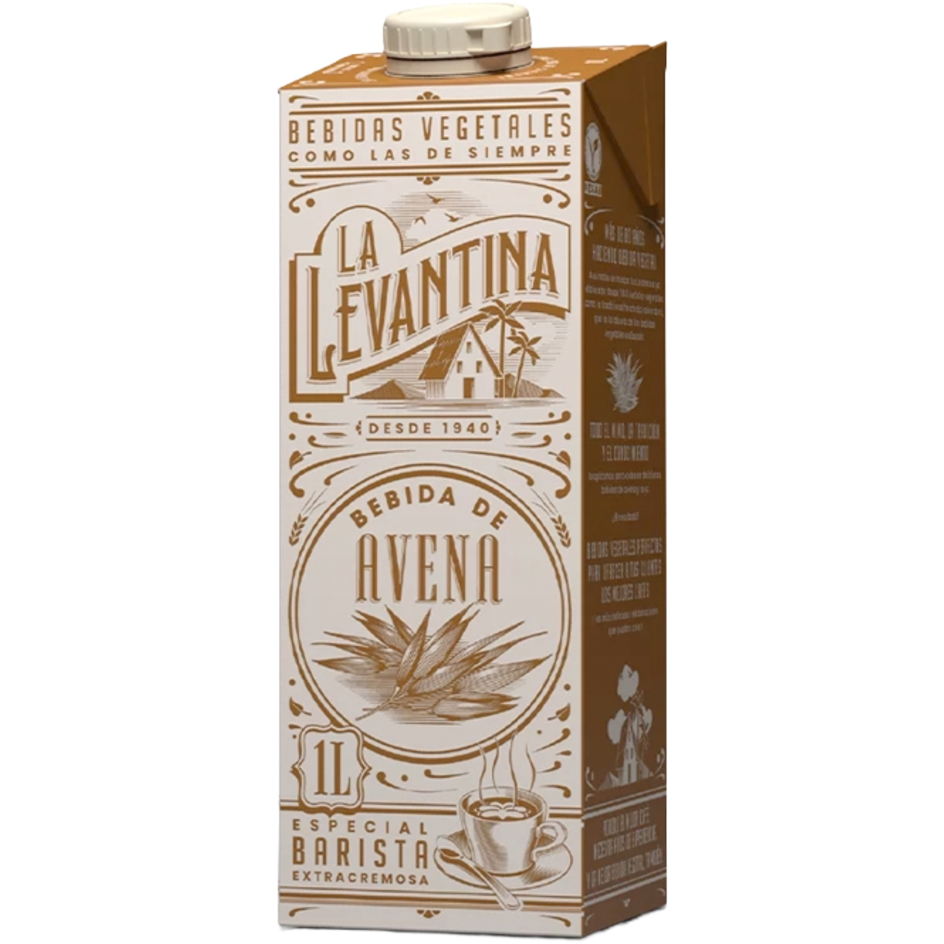  6 Pack La Levantina Oat Milk 1L
