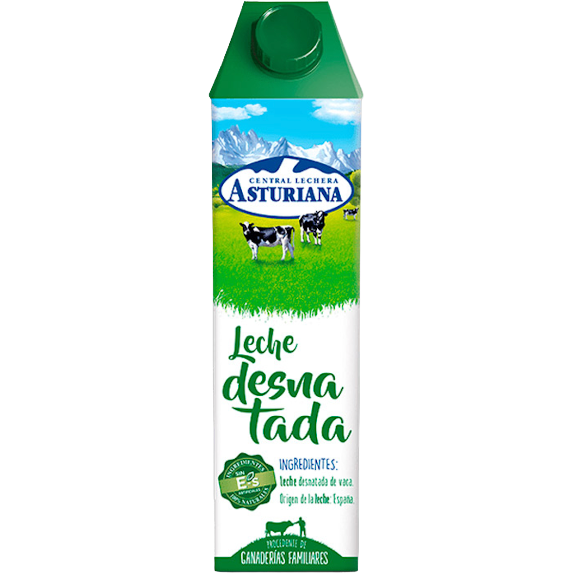 6 Pack Asturiana Skimmed Milk 1L