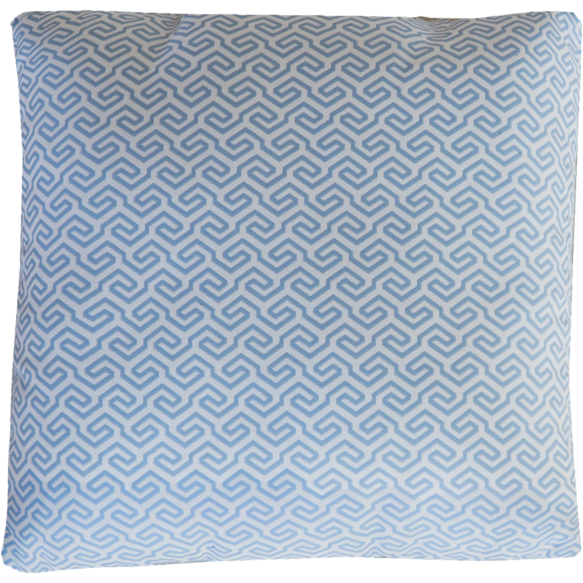 Blue Patterned Outdoor Cushion