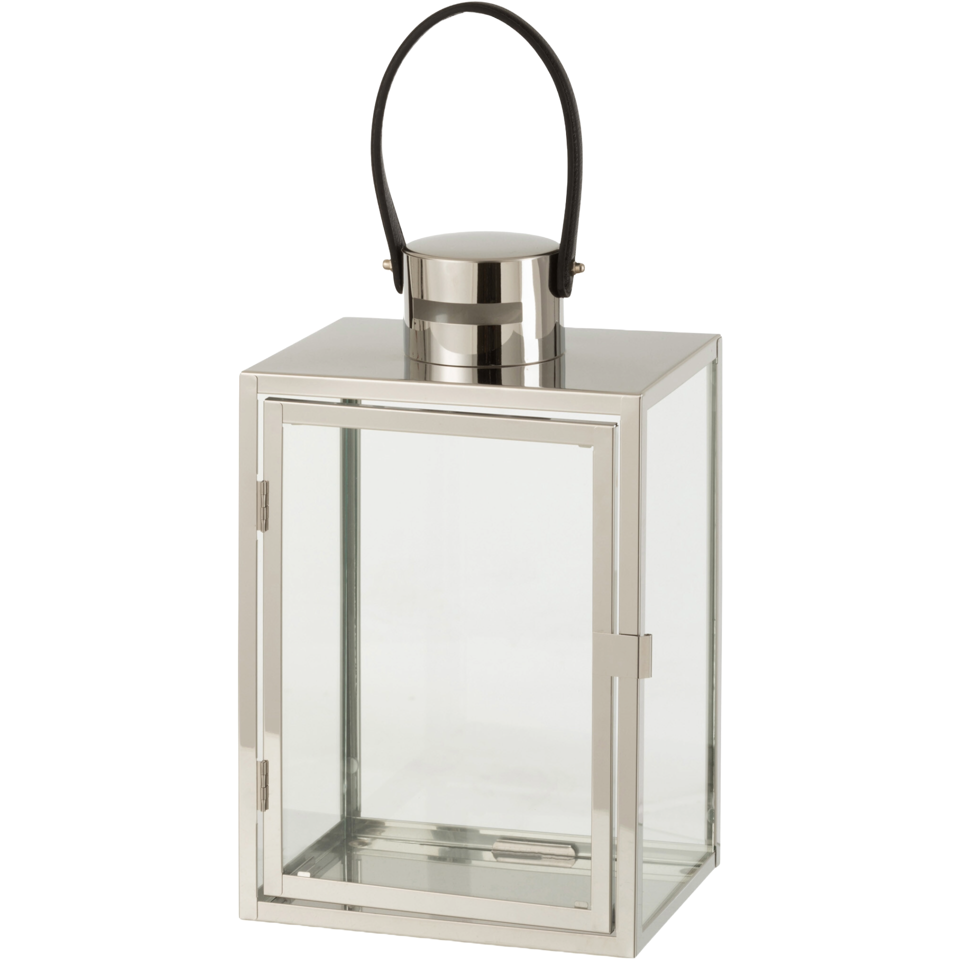 Silver Hurricane Candles 