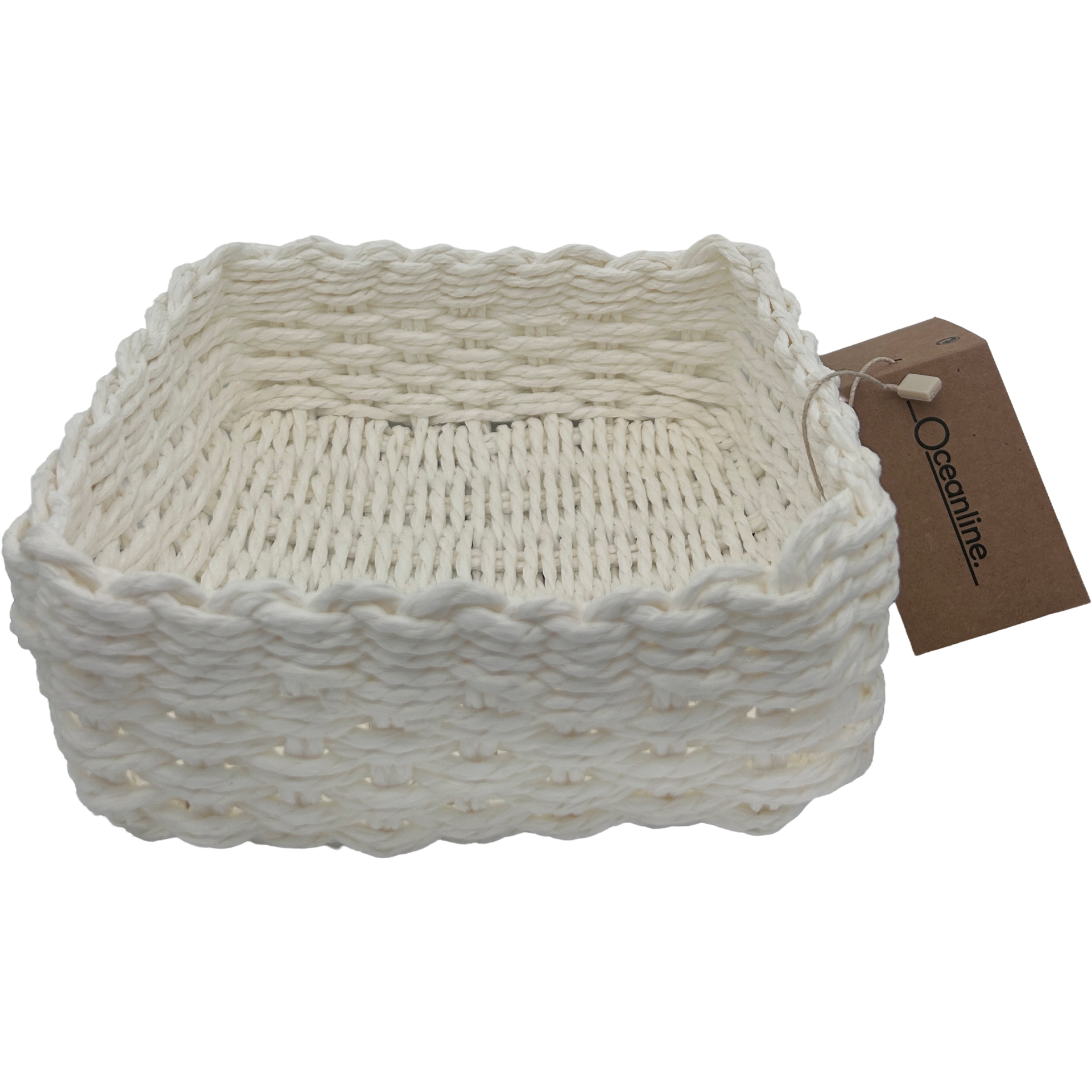 White Lunch Serviette Holder