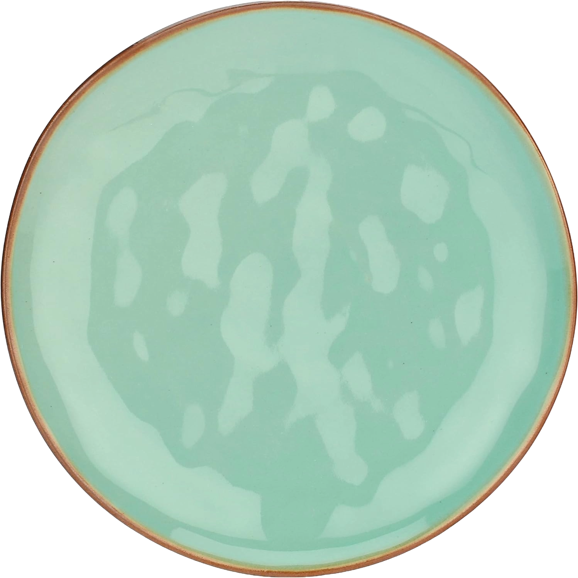 Set of 4 Dinner Plates Concerto Verde Acqua 