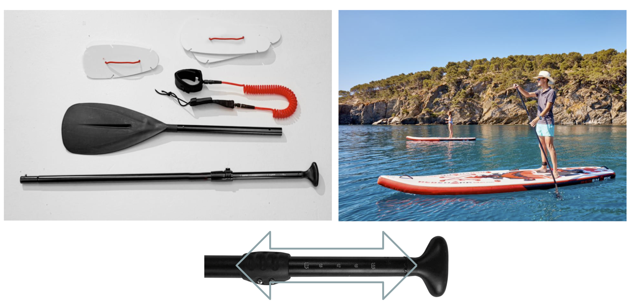 Fahrrad Surf - Paddle Board Kit