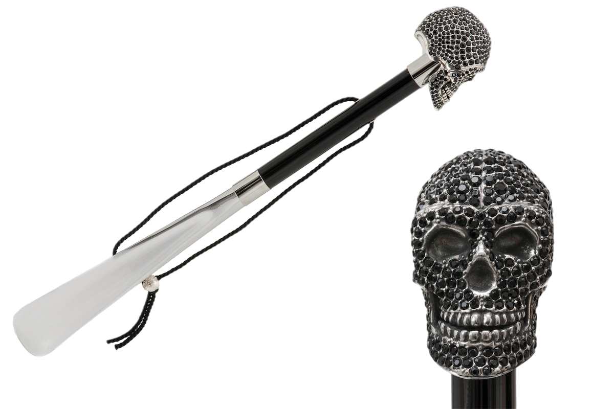 Swarovski® Skull Shoehorn