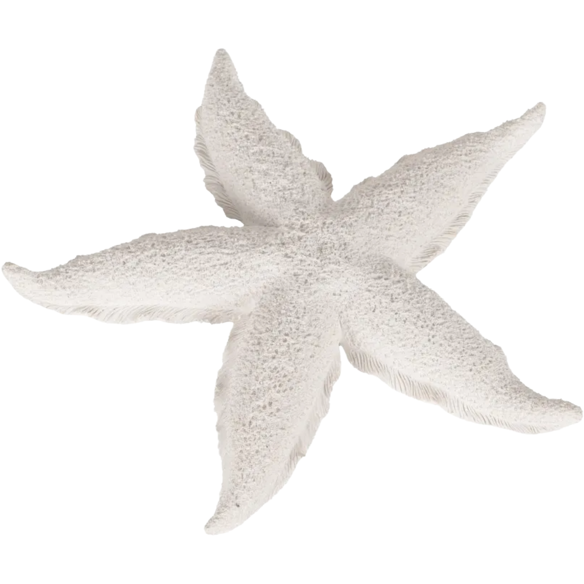 White Resin Starfish